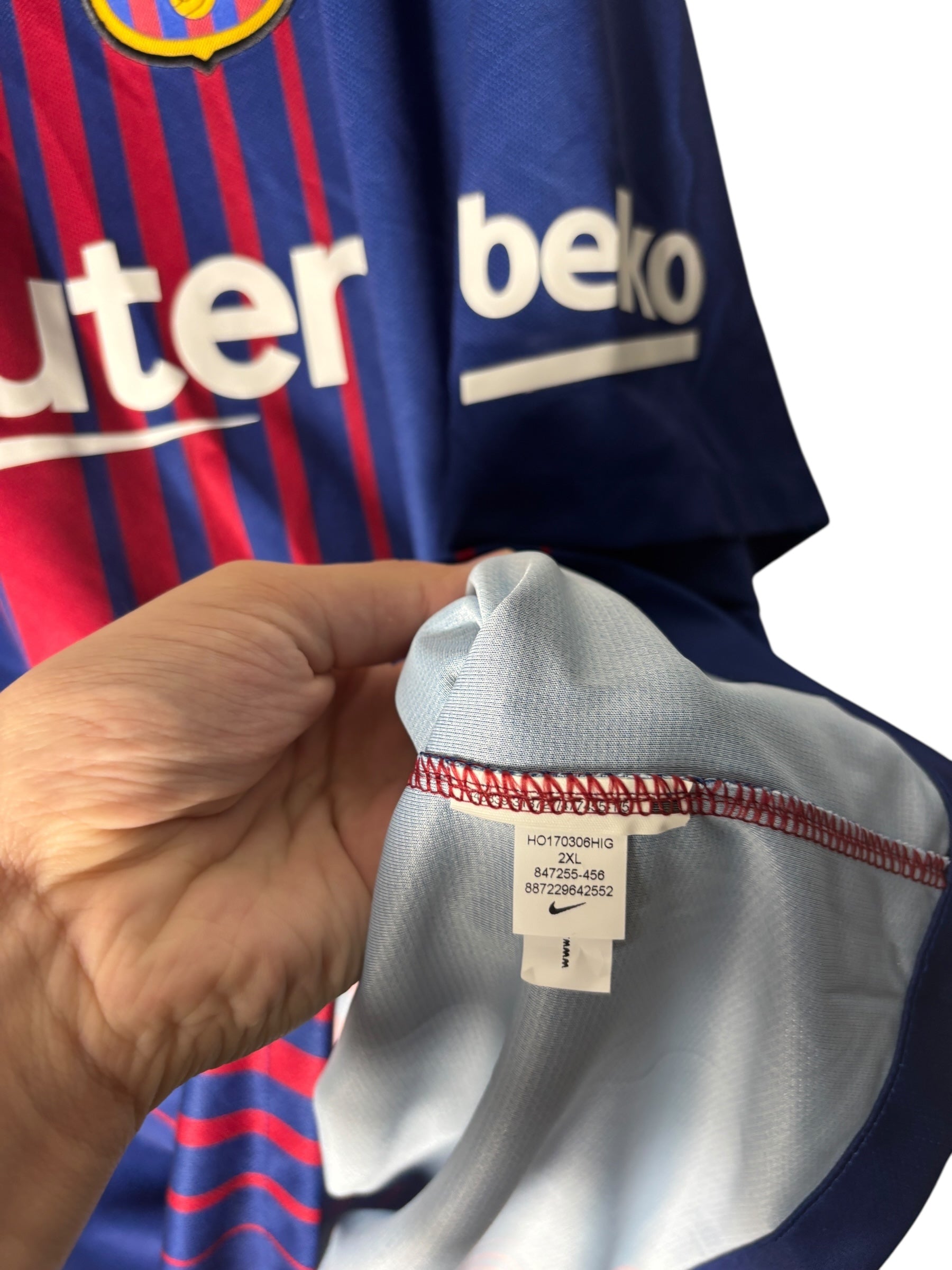 FC Barcelona Heim Trikot 2017/18 "Iniesta" - XXL