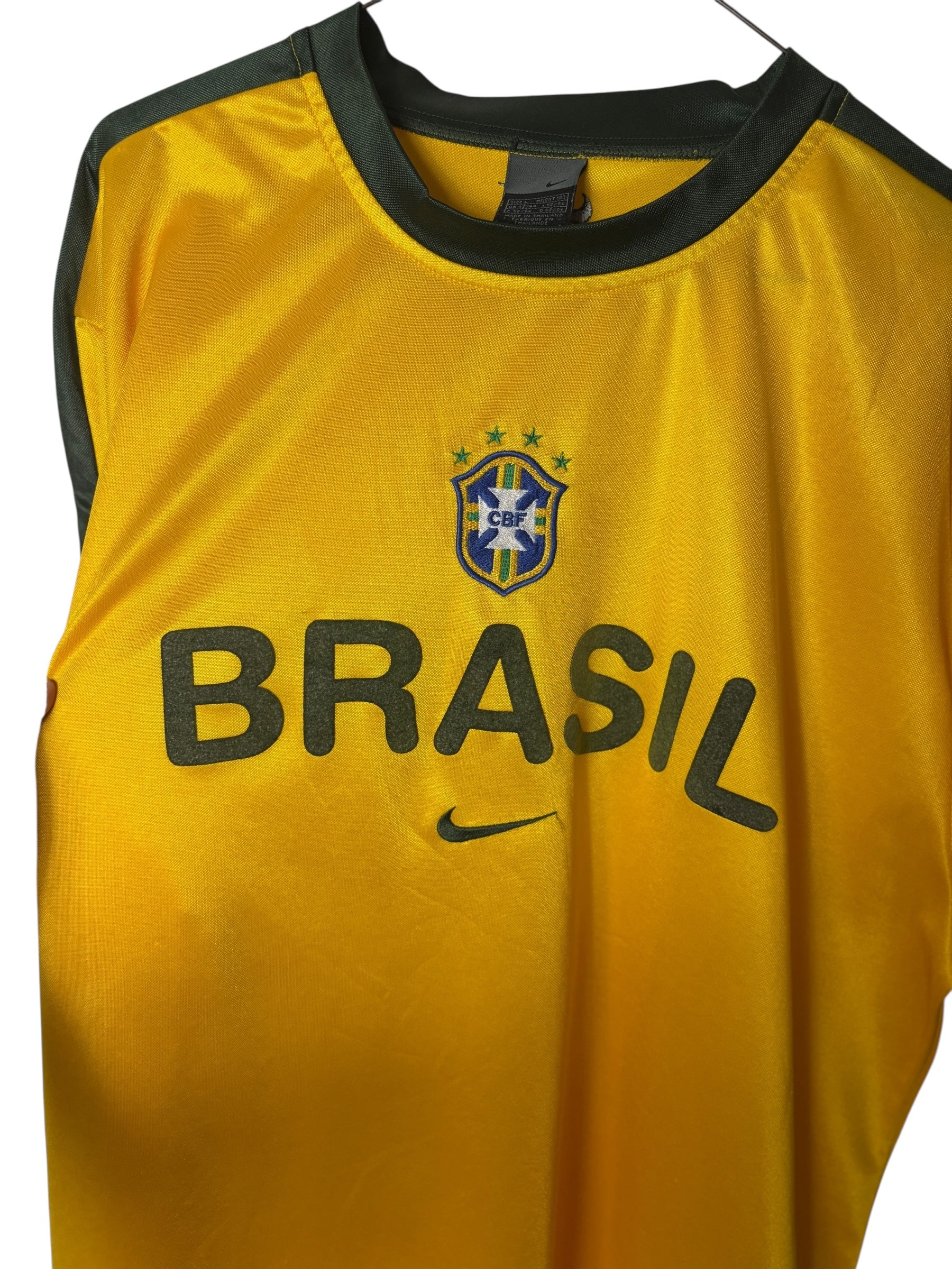 Brasilien Trainings Trikot 2002 - L