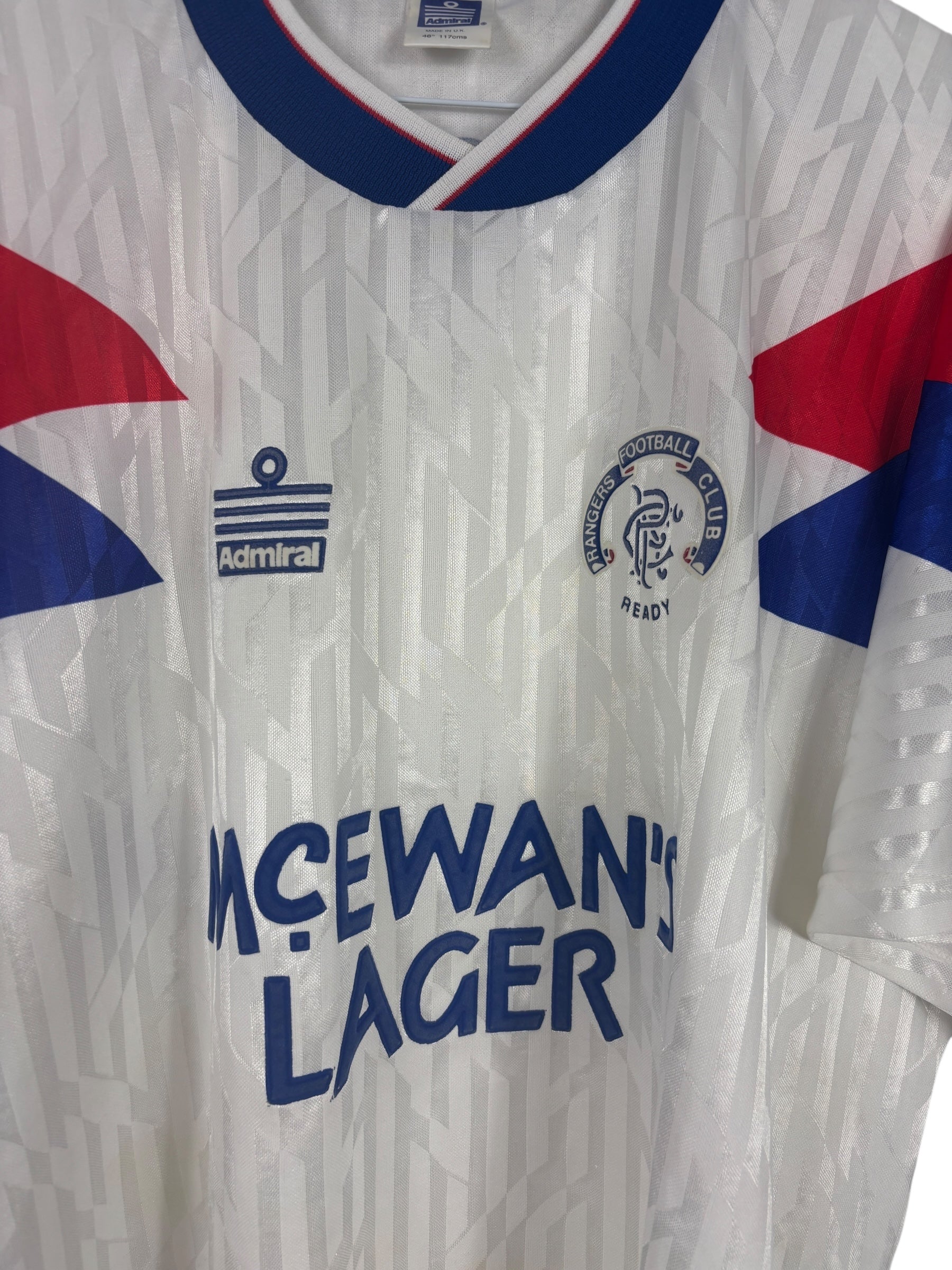 Rangers Auswärtstrikot 1990/92 - XL