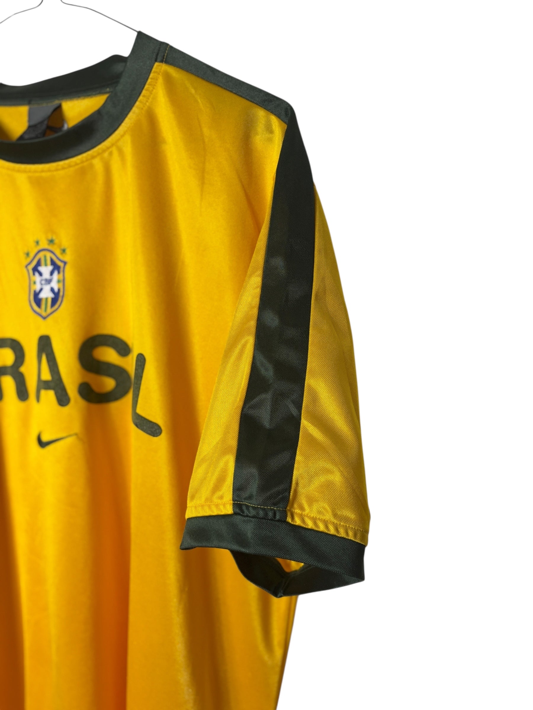 Brasilien Trainings Trikot 2002 - L