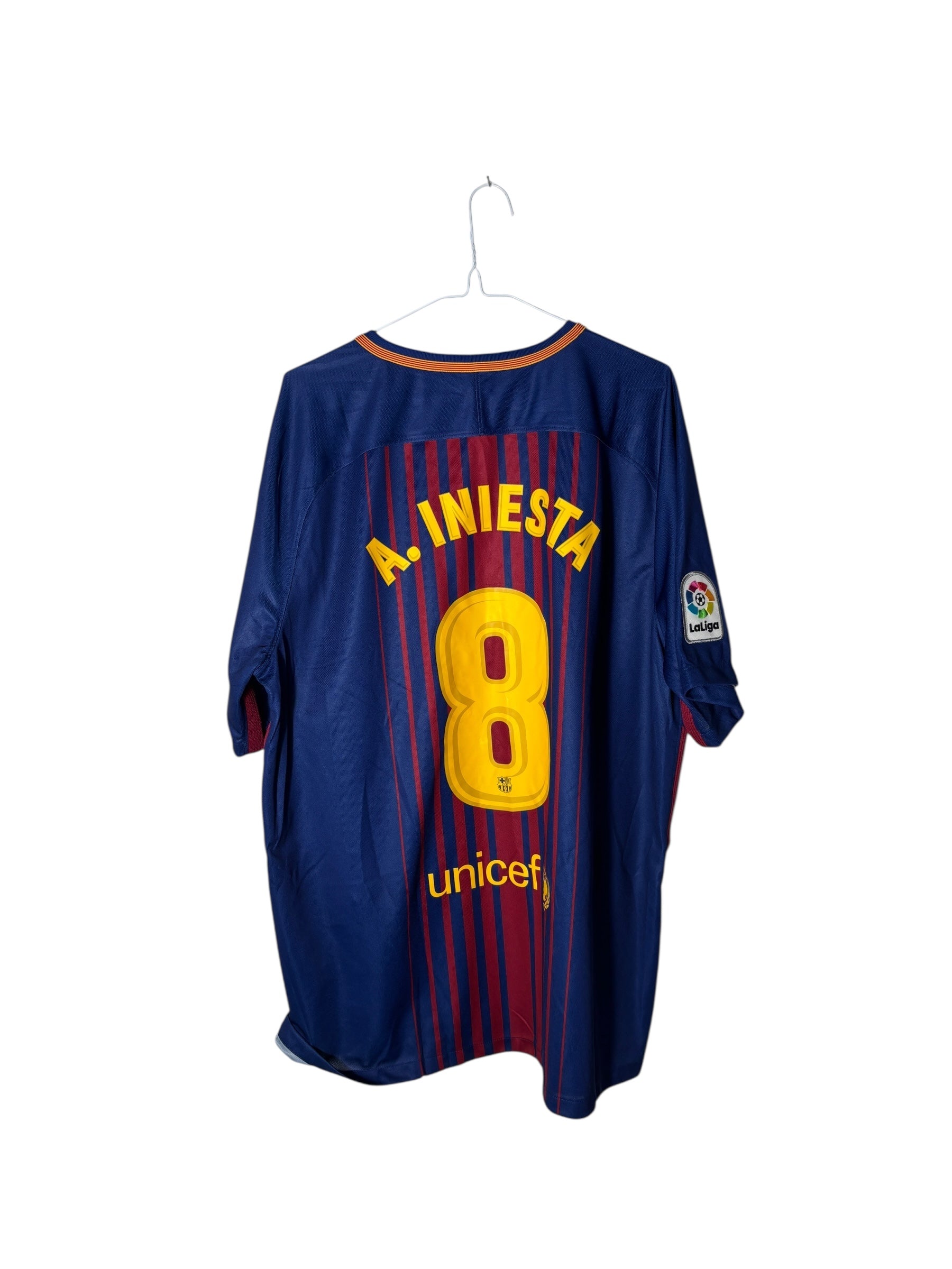 FC Barcelona Heim Trikot 2017/18 "Iniesta" - XXL