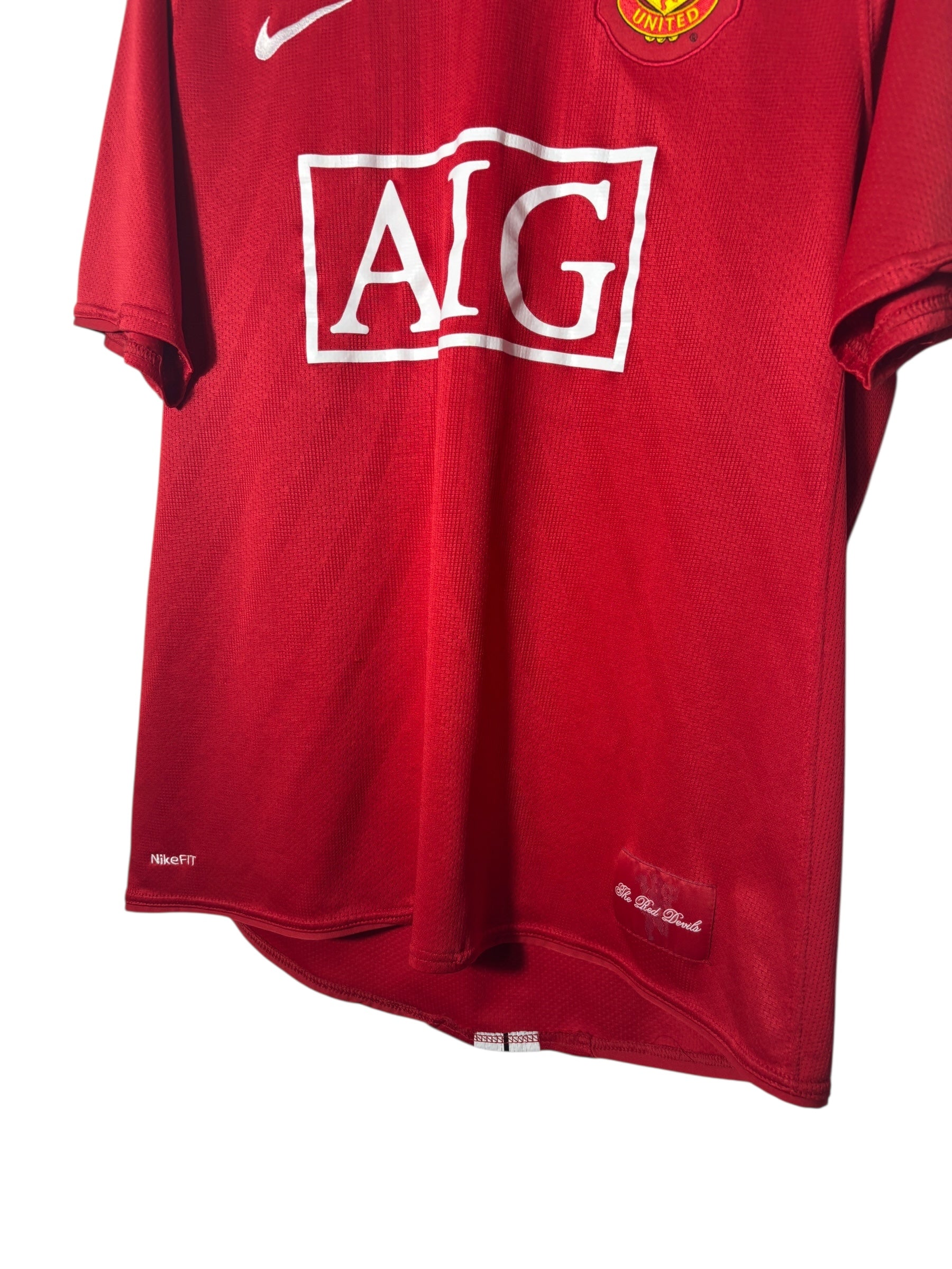 Manchester United Heim Trikot 2007/08 - M