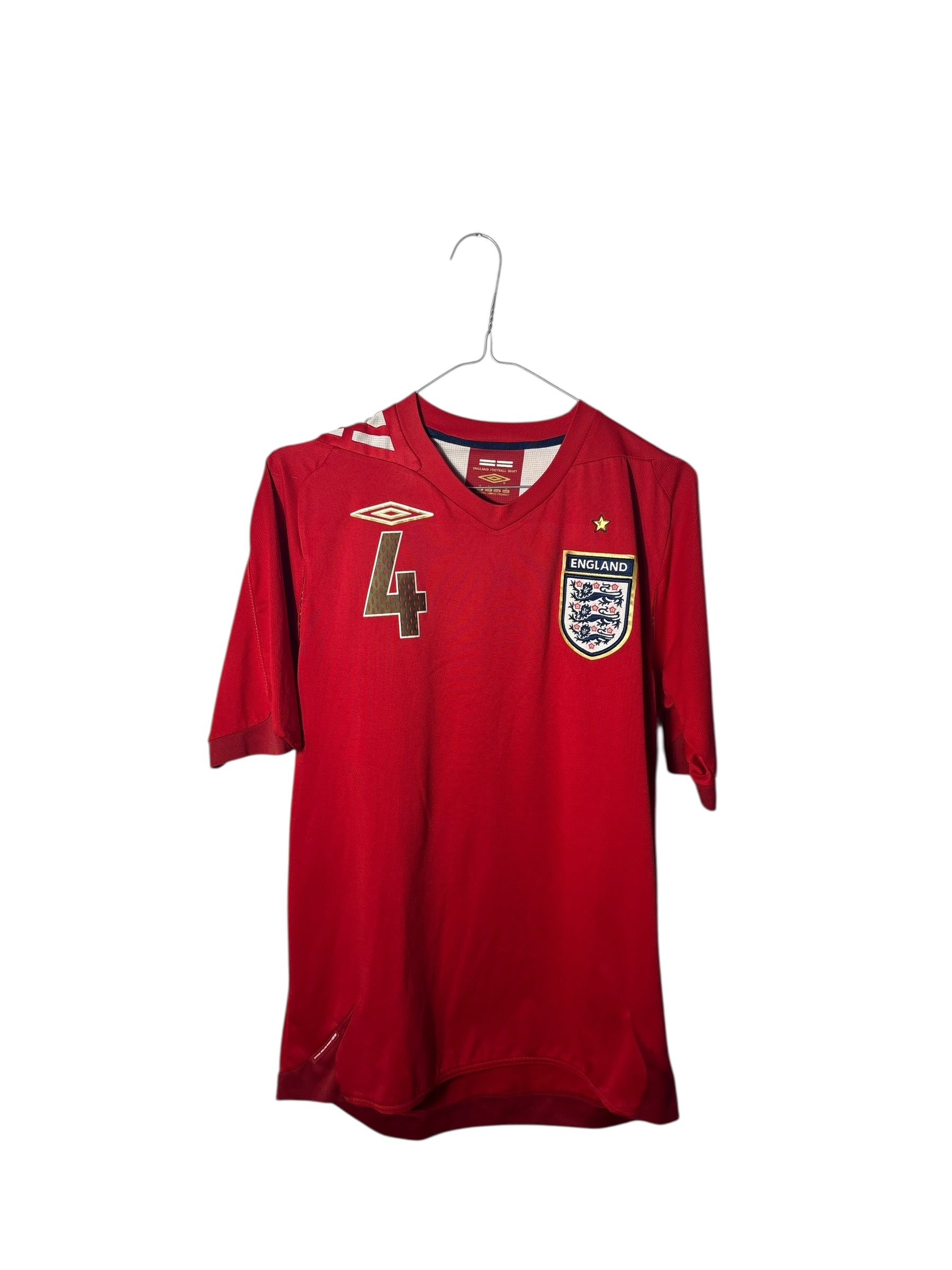 England Auswärts Trikot 2006/08 “Gerrard” - S