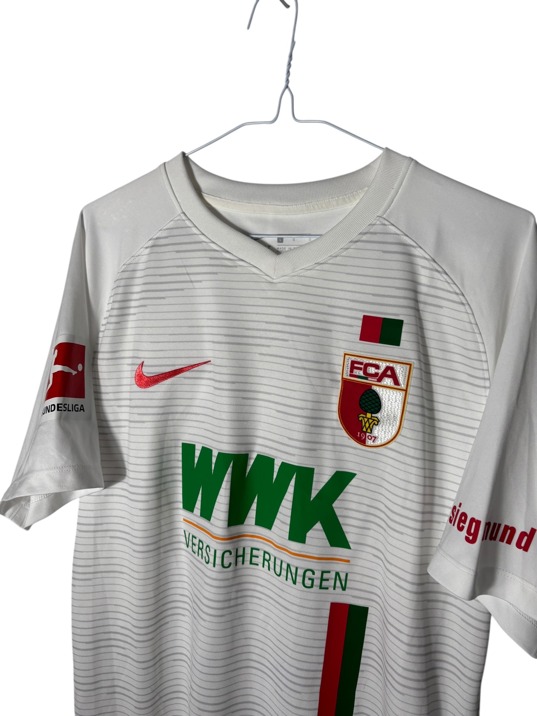 FC Augsburg Heim Trikot 2018/19 “Gregoritsch” - L