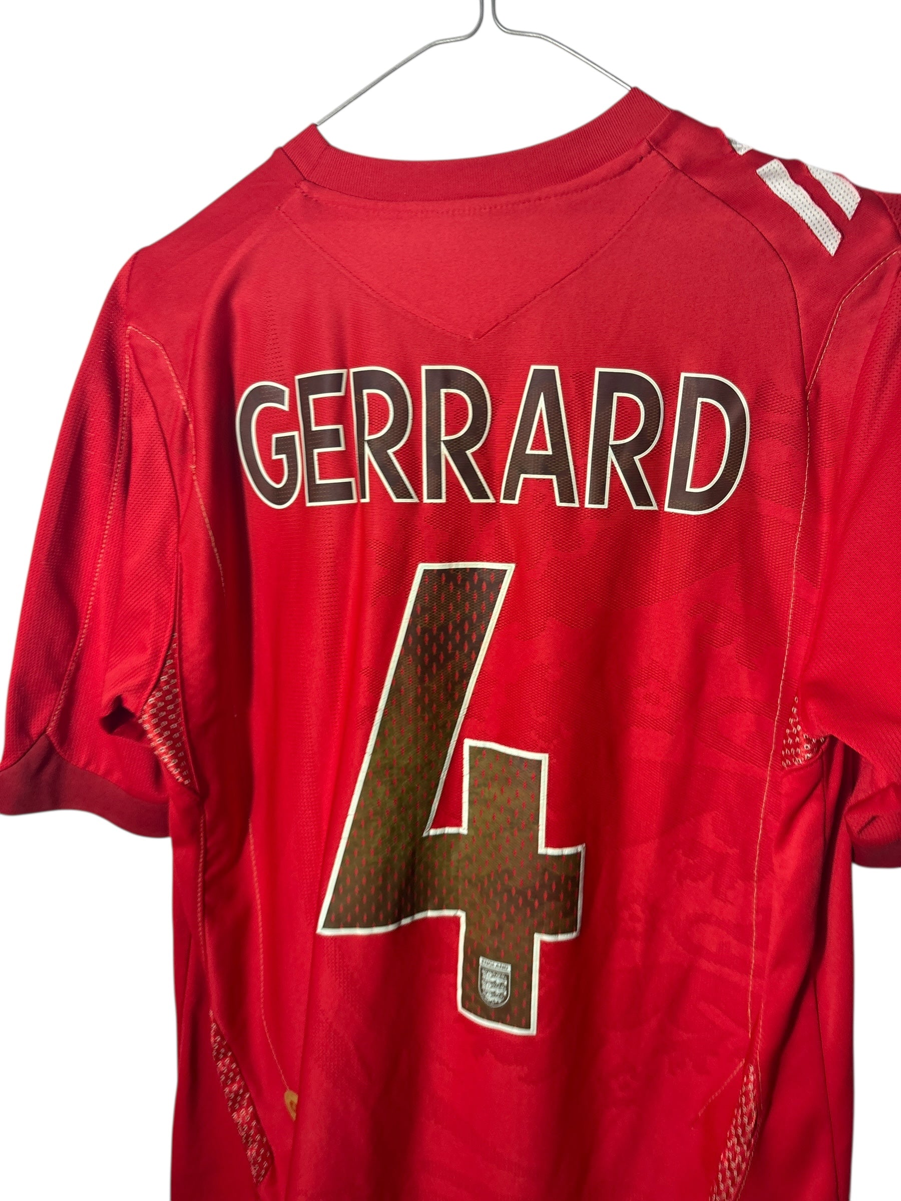 England Auswärts Trikot 2006/08 “Gerrard” - S