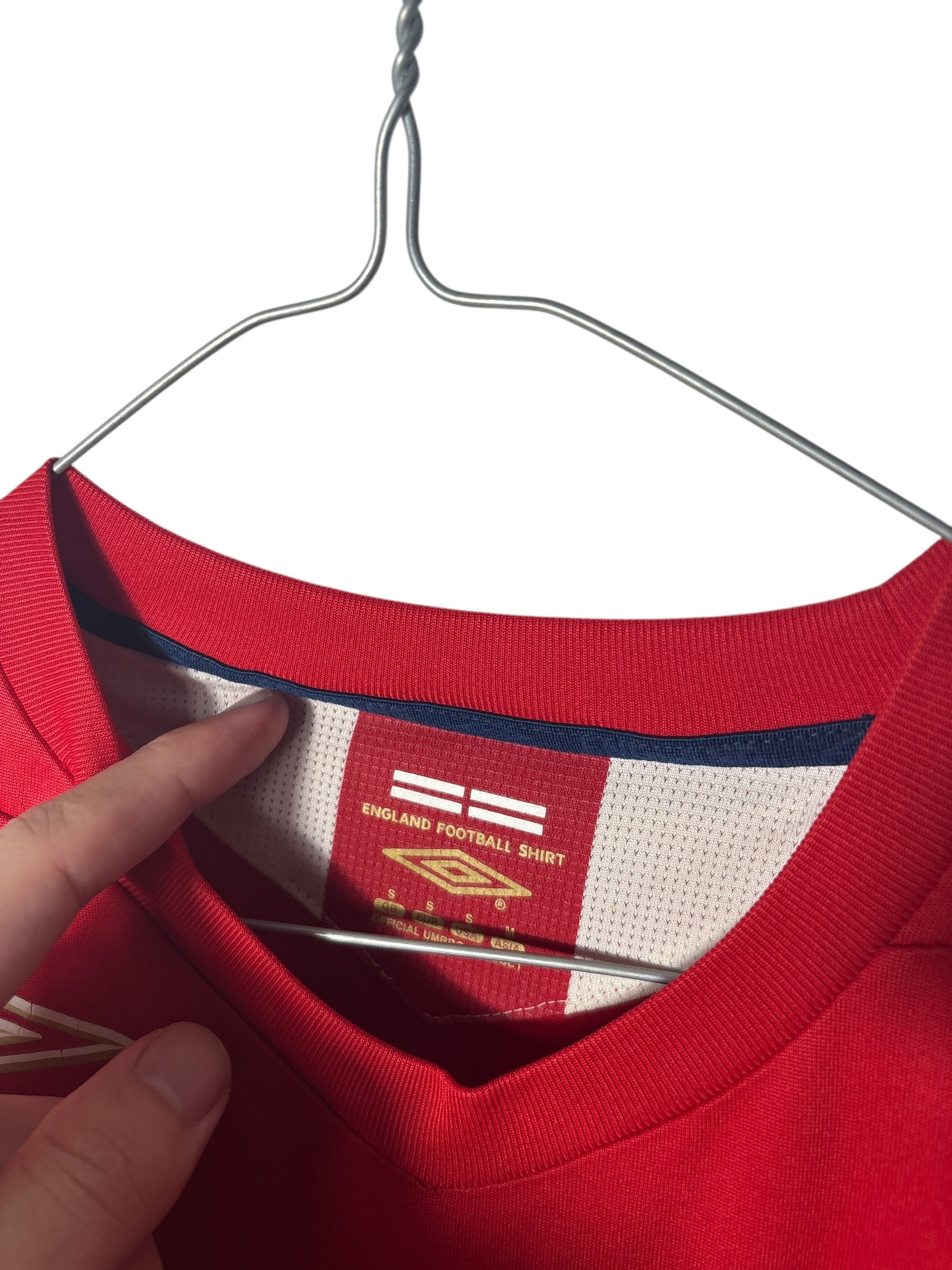 England Auswärts Trikot 2006/08 “Gerrard” - S