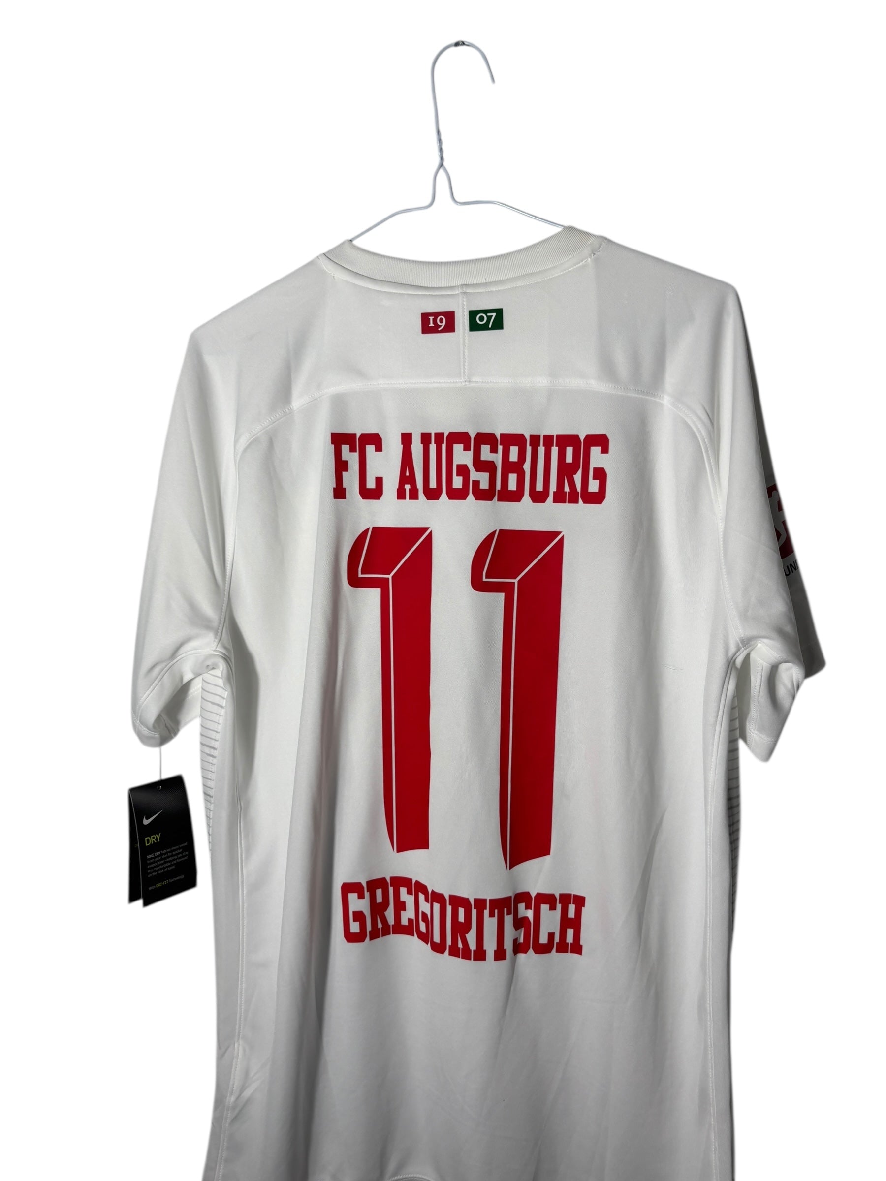 FC Augsburg Heim Trikot 2018/19 “Gregoritsch” - L