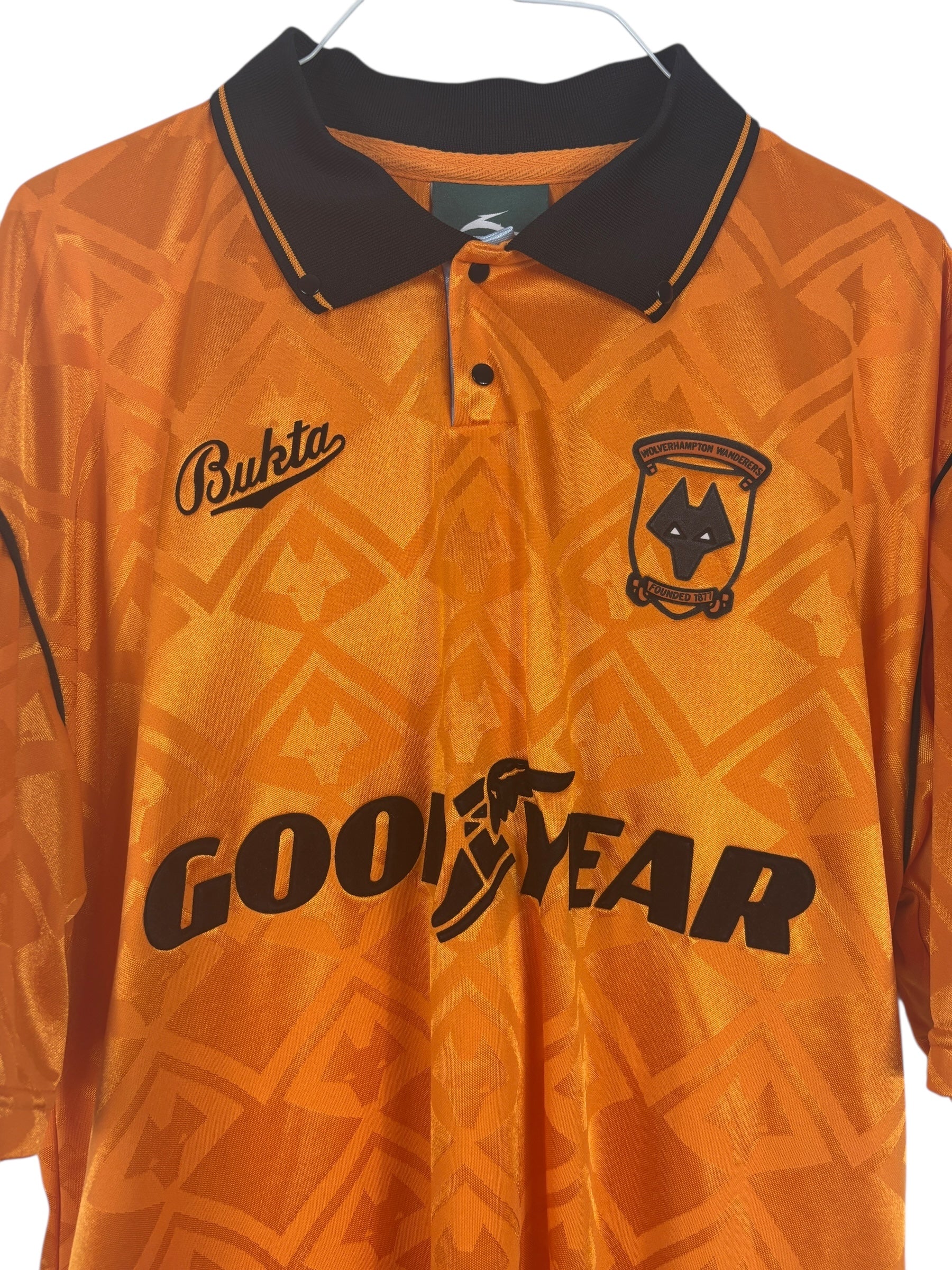 Wolverhampton Heimtrikot 1991/92 - L
