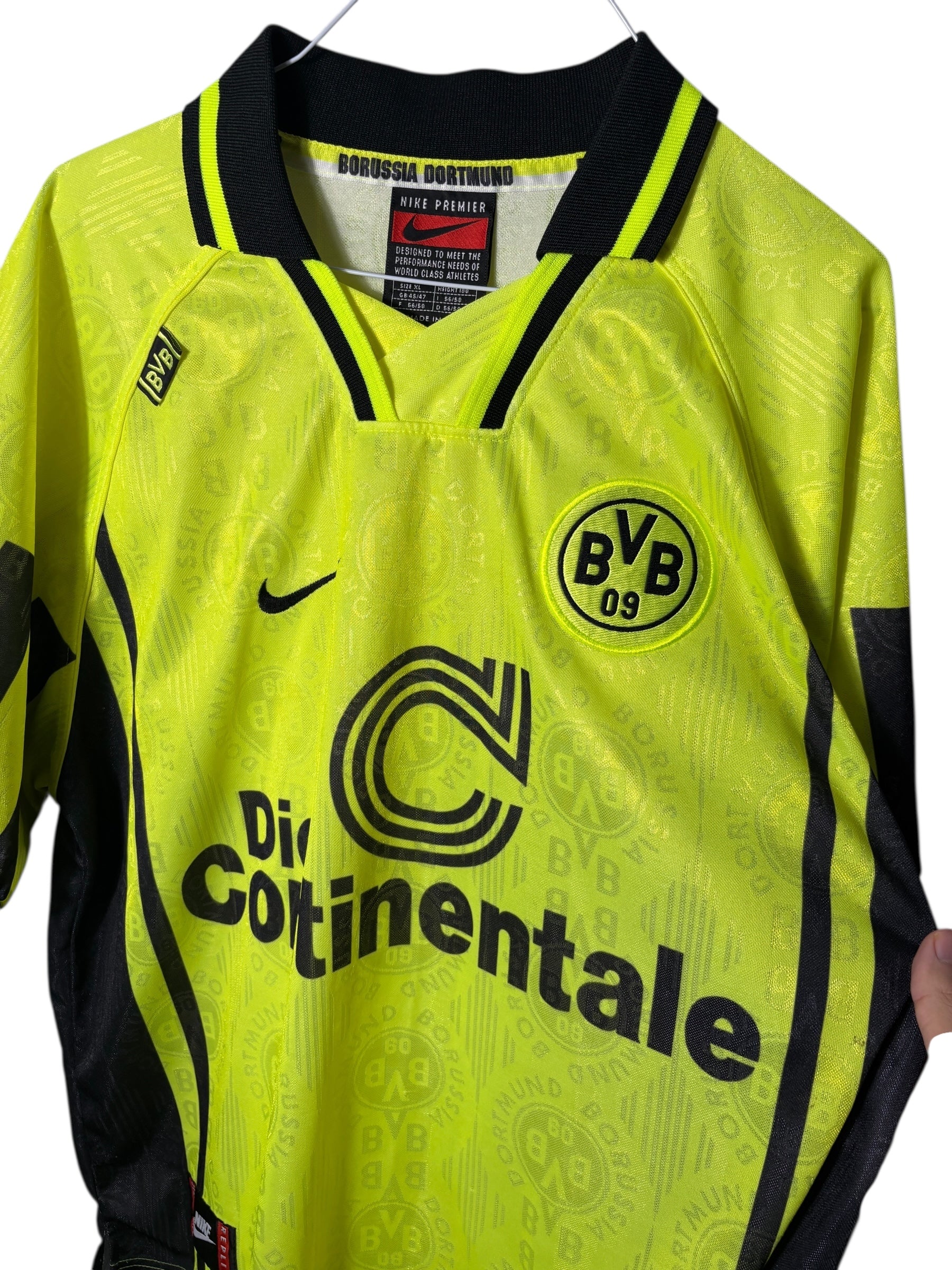 Borussia Dortmund Heim Trikot 1996/97 - XL