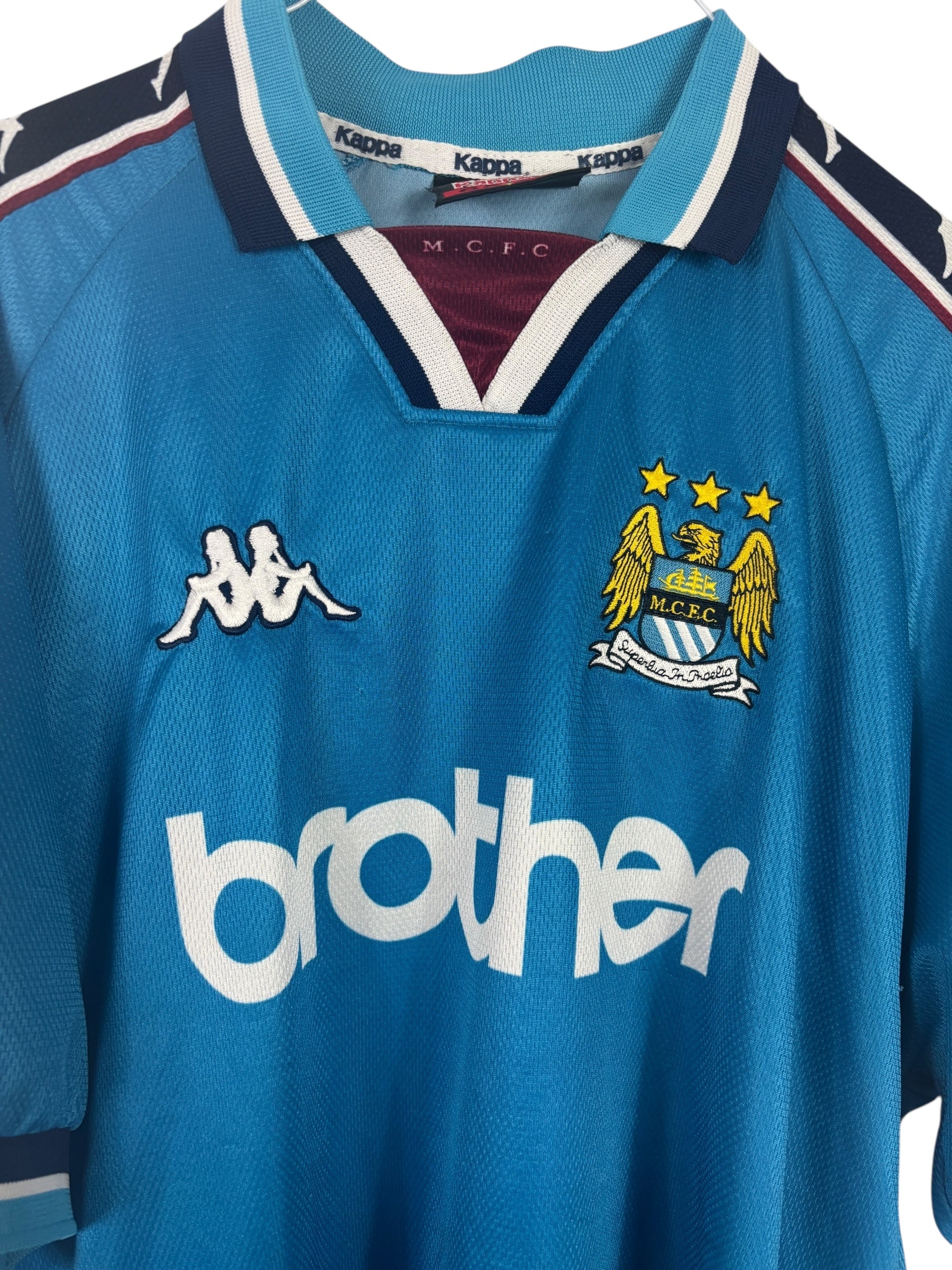 Manchester City Heimtrikot 1997/98 - XL