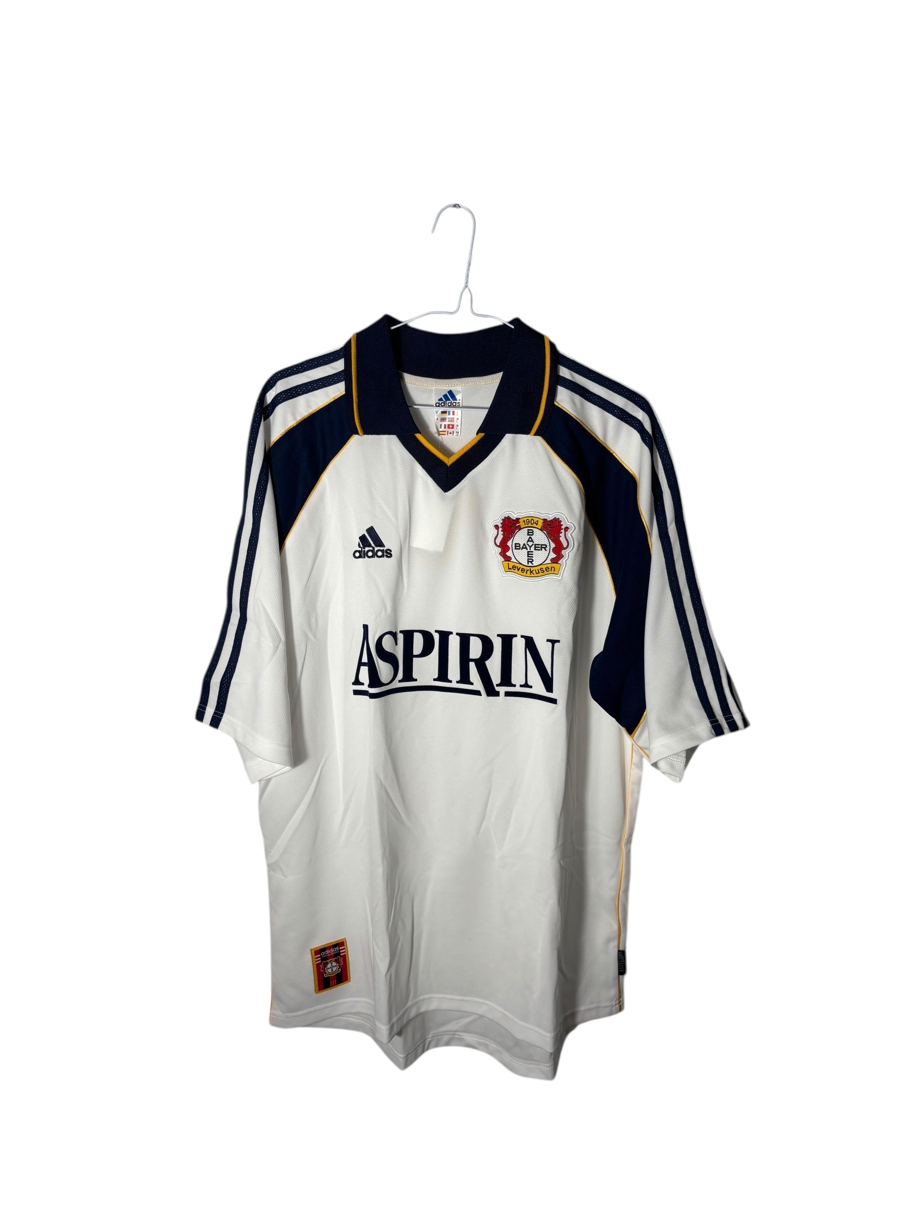 Bayer Leverkusen Auswärts Trikot 1999/00 - L