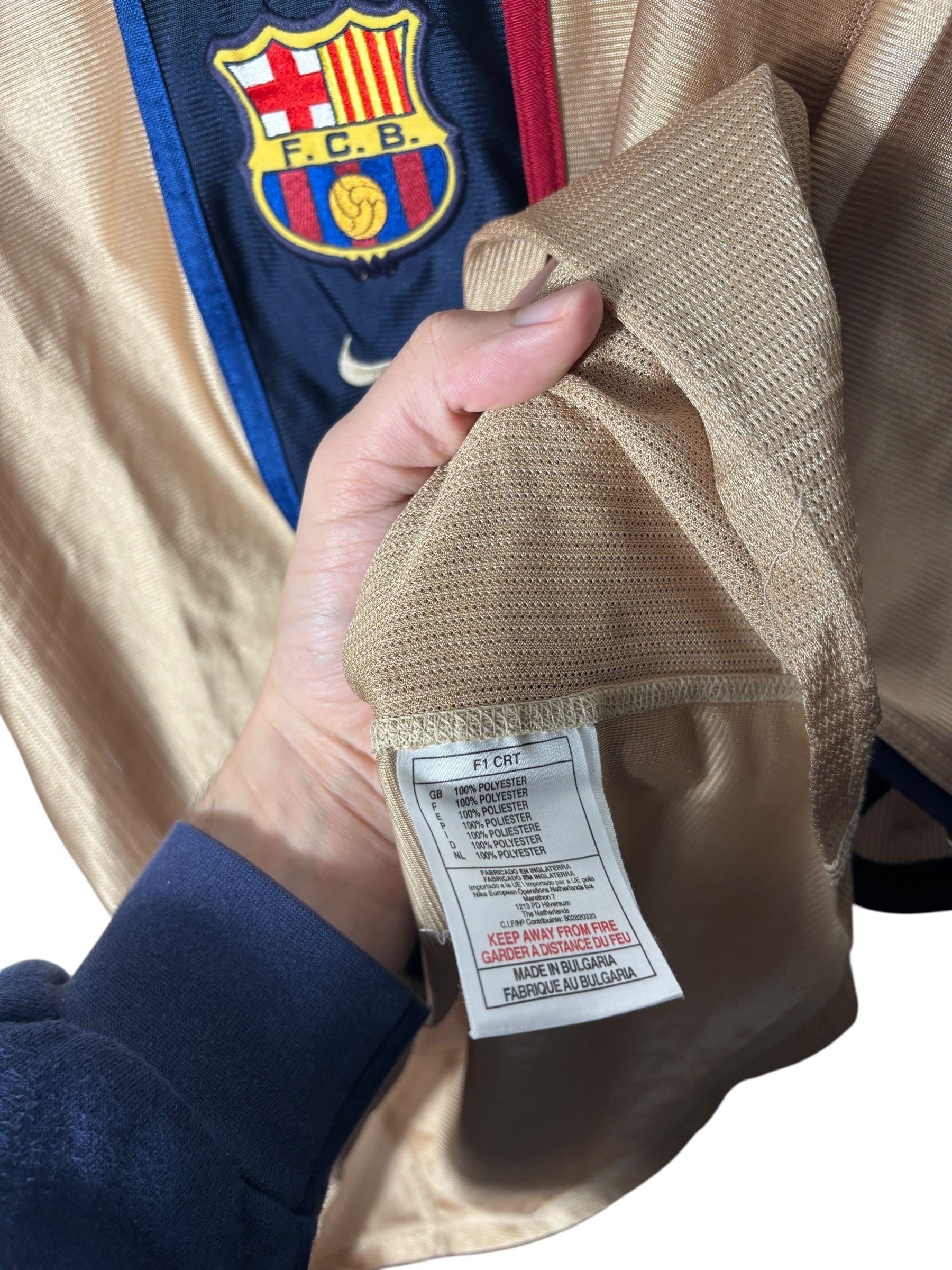 FC Barcelona Auswärts Trikot 2001/03 - XL