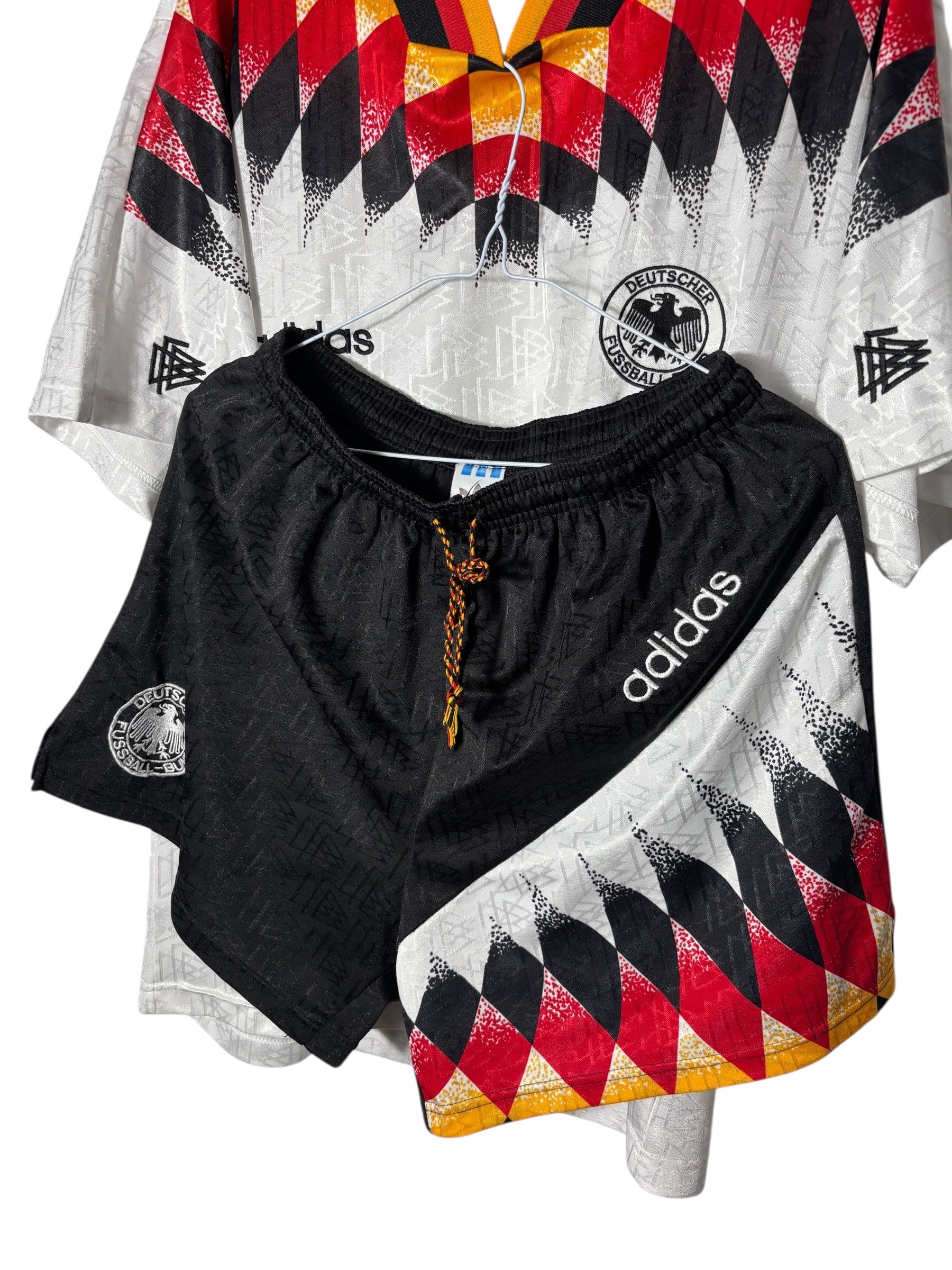 DFB Deutschland Heim Trikot + Hose 1994/96 - L