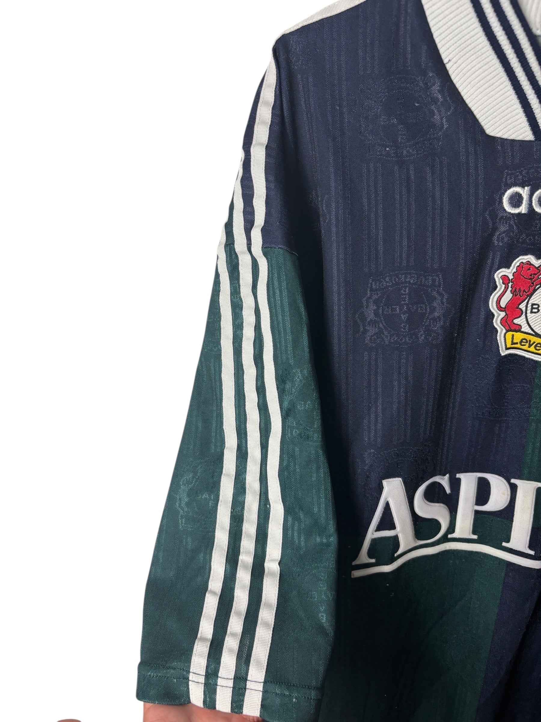 Bayer Leverkusen Auswärtstrikot 1997/89 - XXL