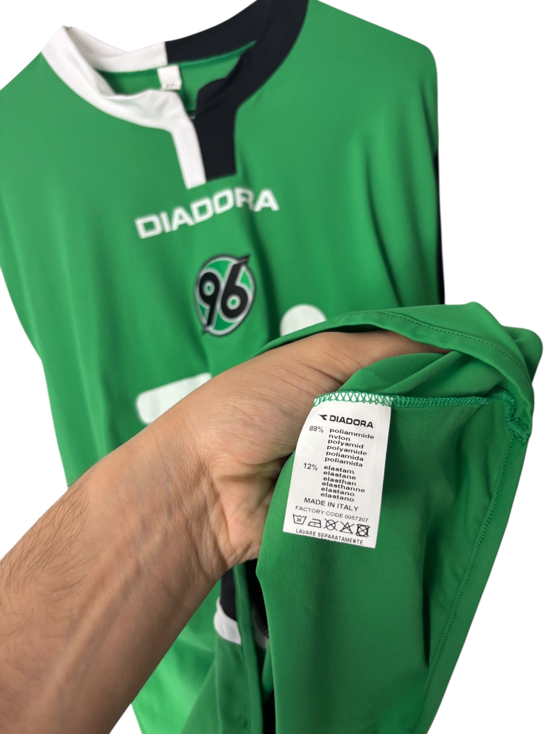 Hannover 96 Drittes Trikot 2005/06 “Tarnat” match worn/prepared - XXL