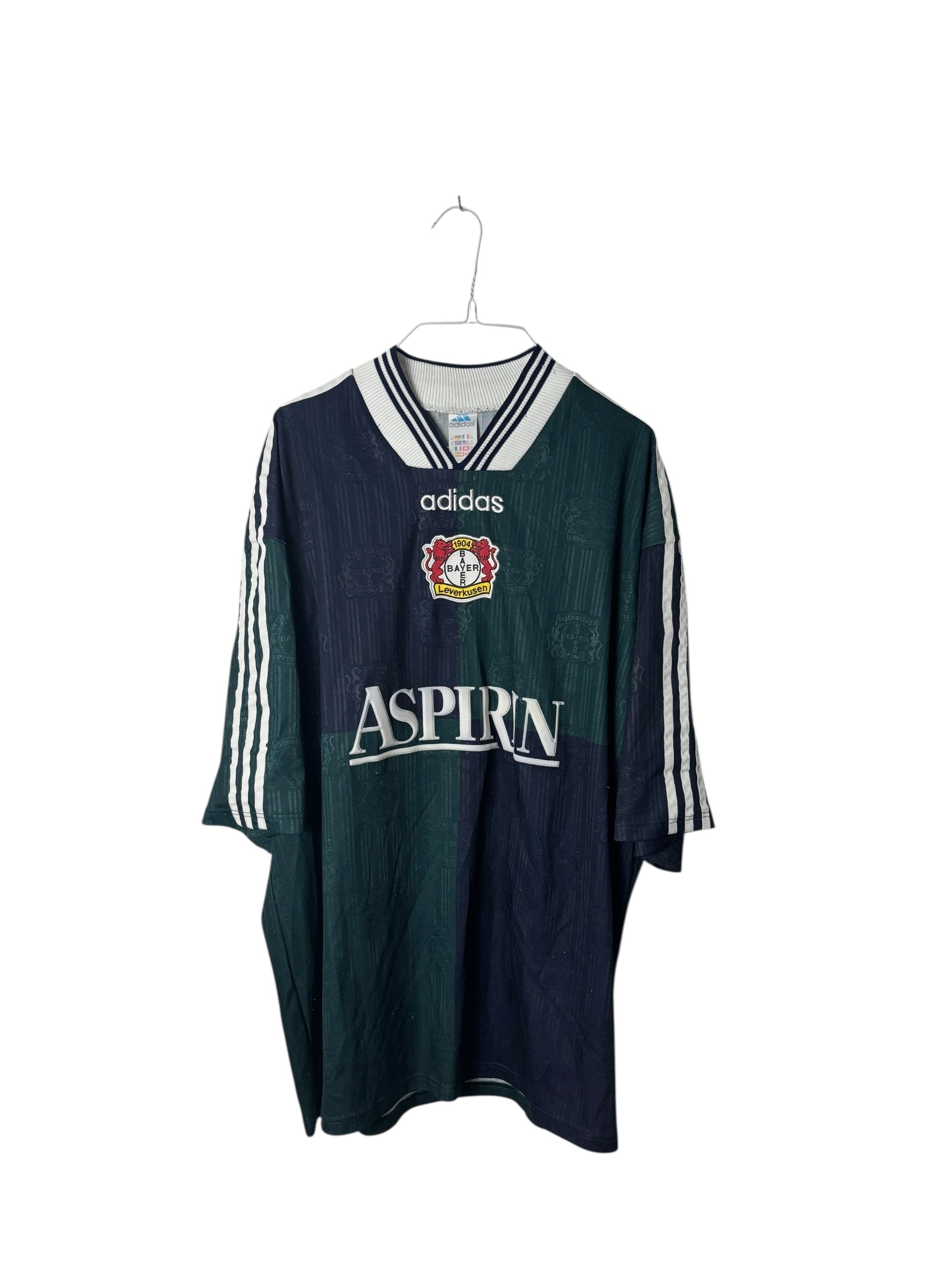 Bayer Leverkusen Auswärtstrikot 1997/89 - XXL