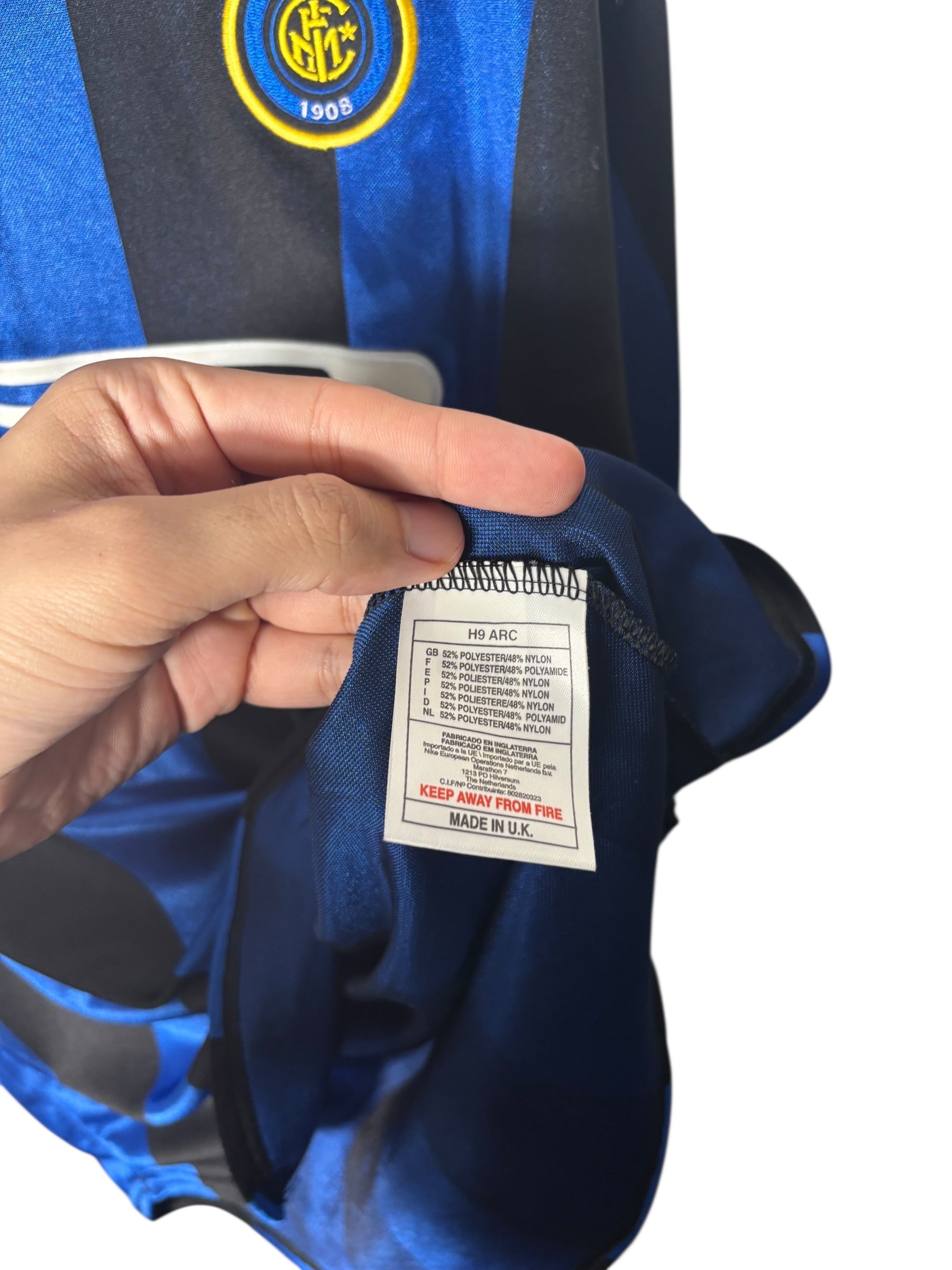 Inter Mailand Heim Trikot 1999/00 “Vieri” - XL