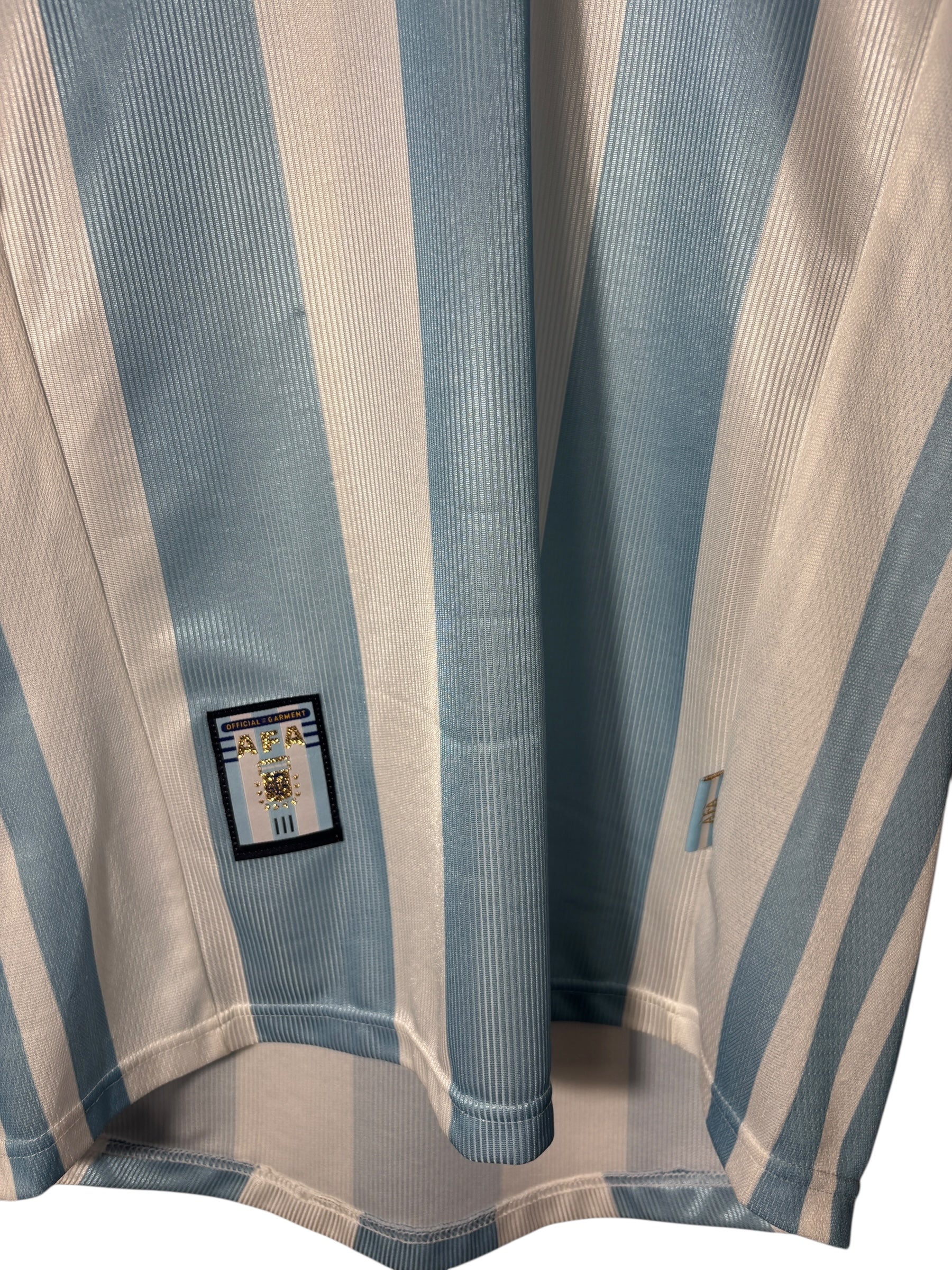 Argentinien Heim Trikot 1998 - S