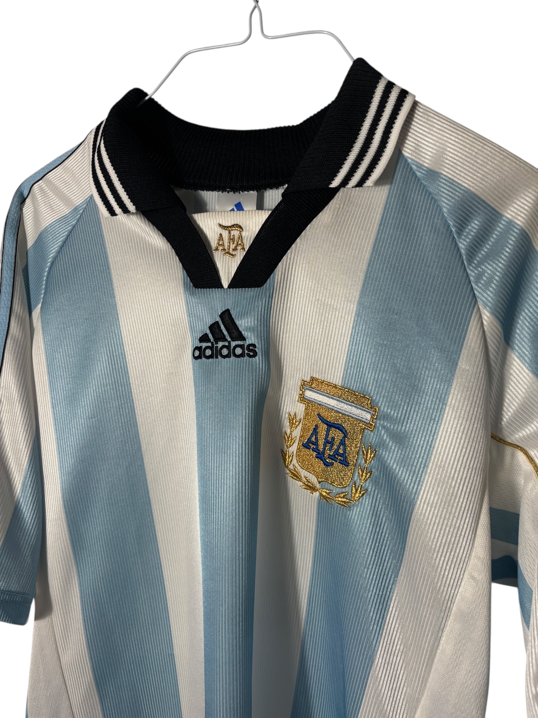 Argentinien Heim Trikot 1998 - S