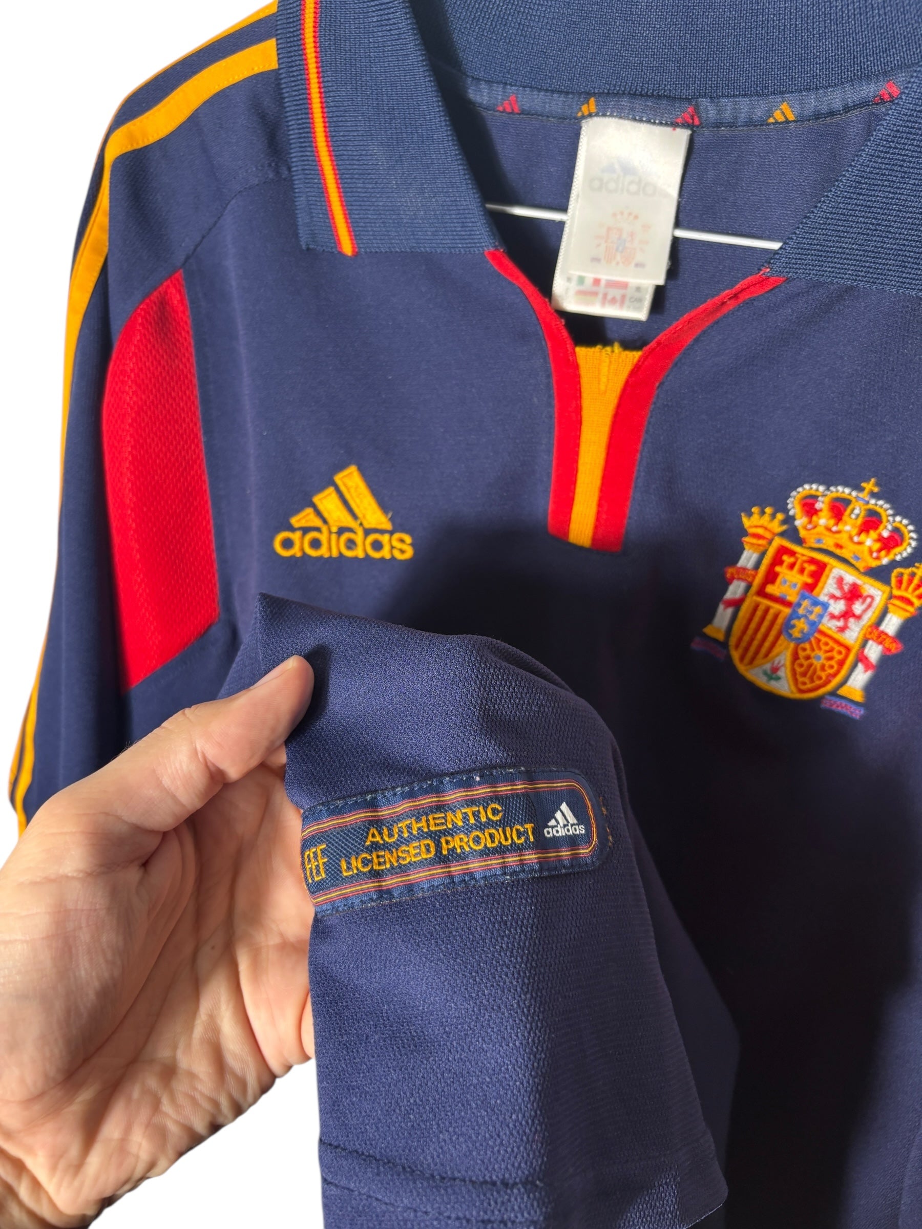 Spanien Heim Trikot 2000/02 - XL