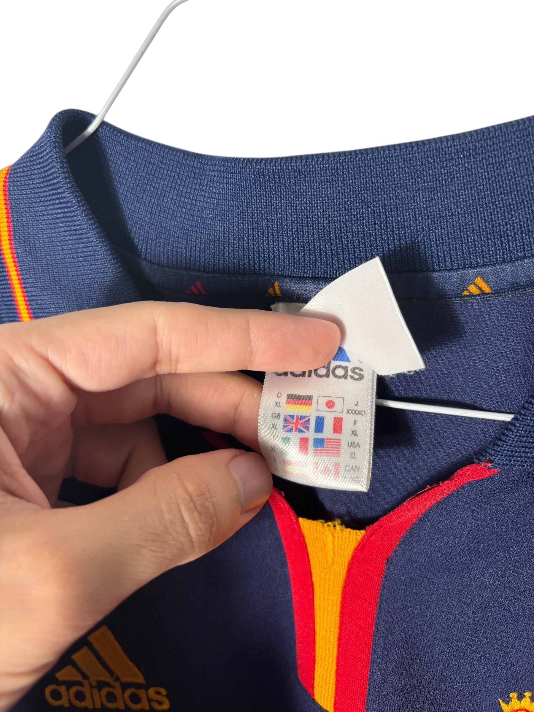 Spanien Heim Trikot 2000/02 - XL