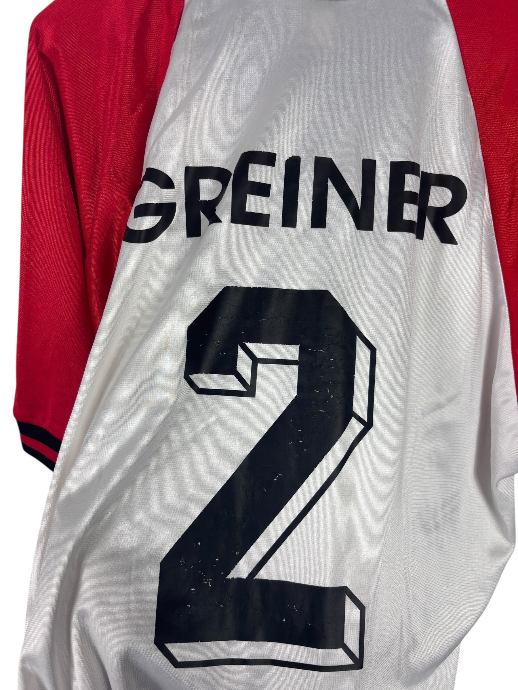 1. FC Kaiserslautern Auswärtstrikot 1995/96 Match worn "Greiner" - L