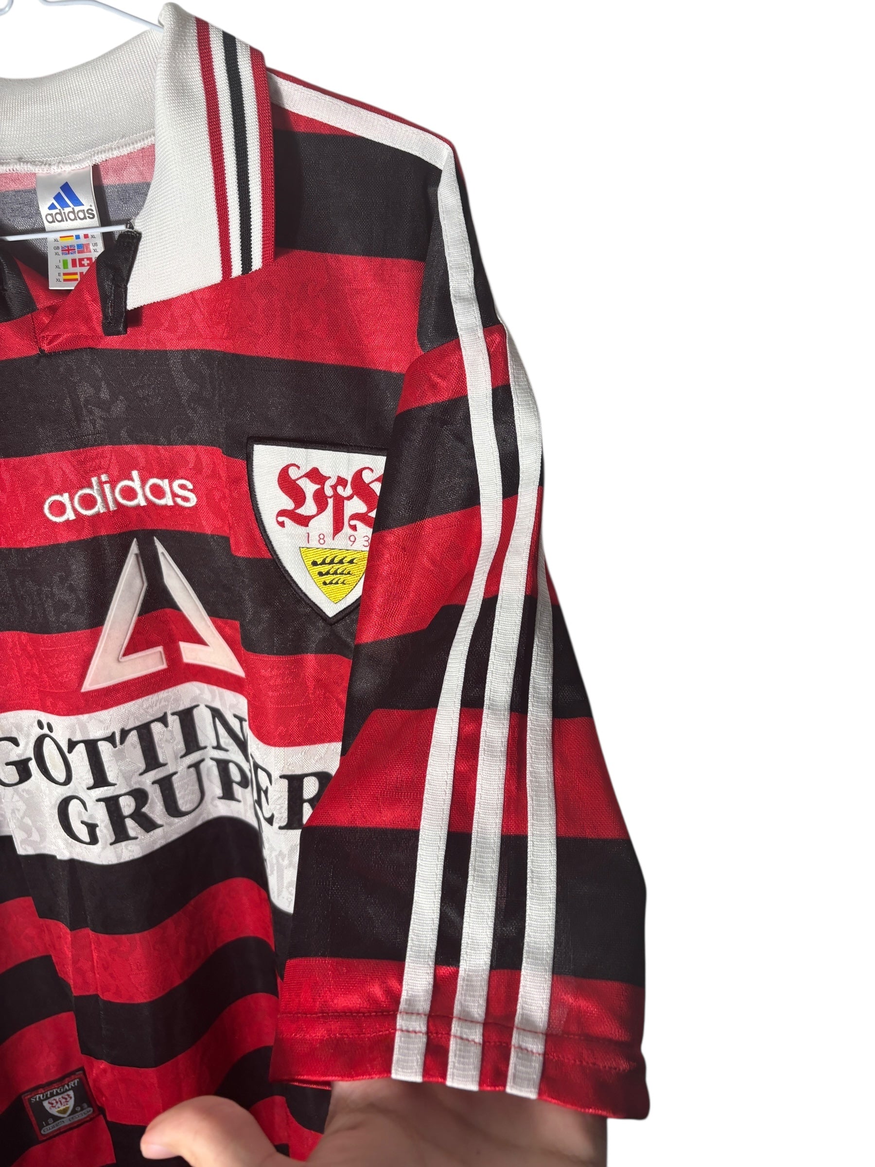 VfB Stuttgart Auswärts Trikot 1997/98 - XL