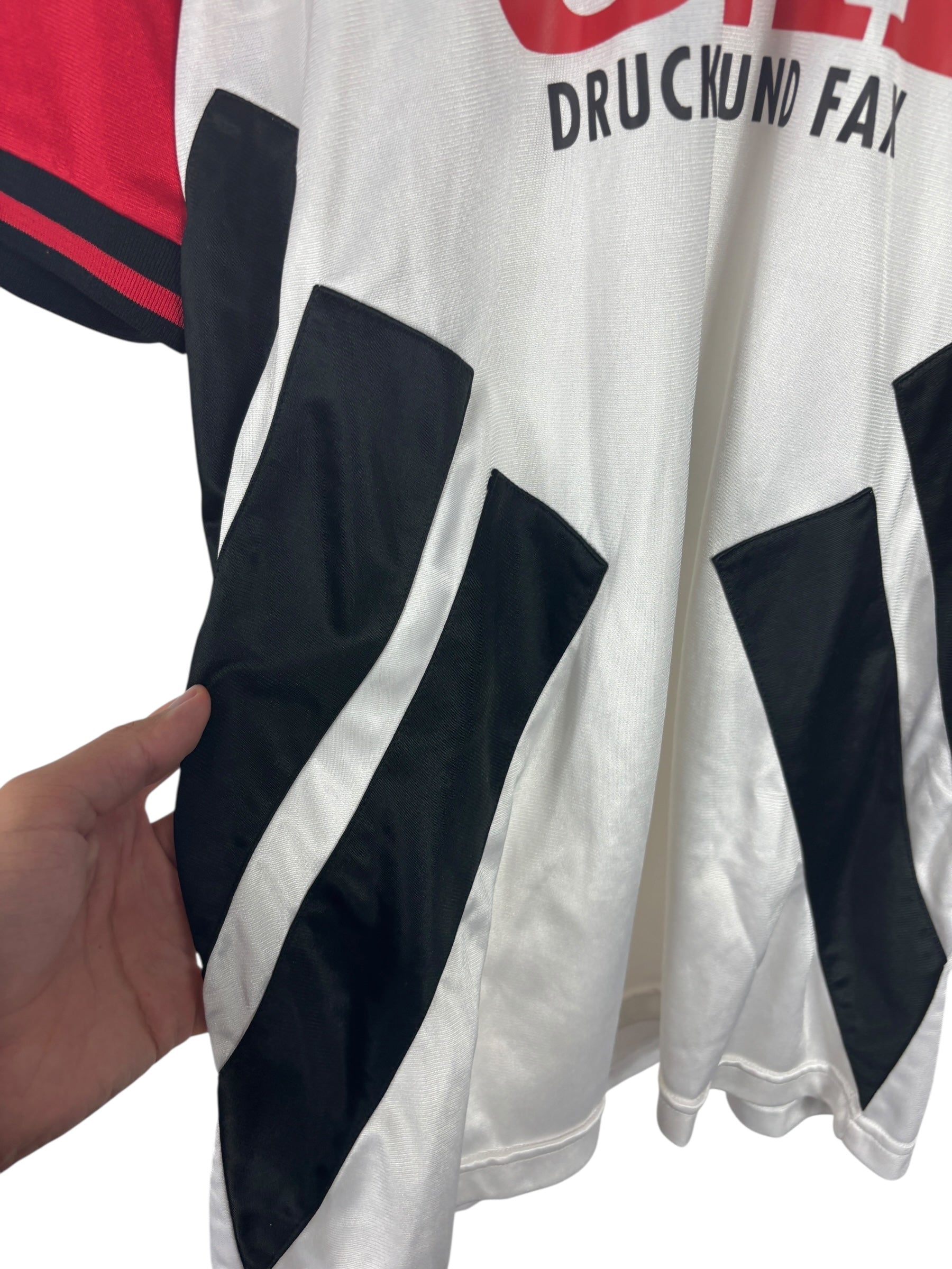 1. FC Kaiserslautern Auswärtstrikot 1995/96 Match worn "Greiner" - L
