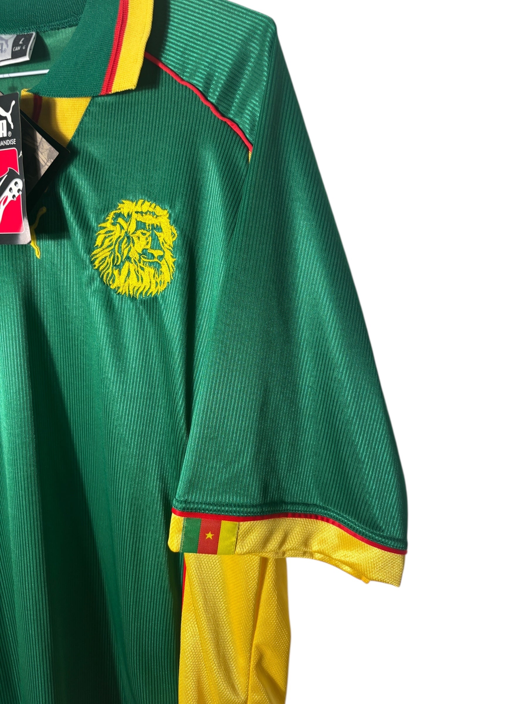 Kamerun Heim Trikot 1998 - L