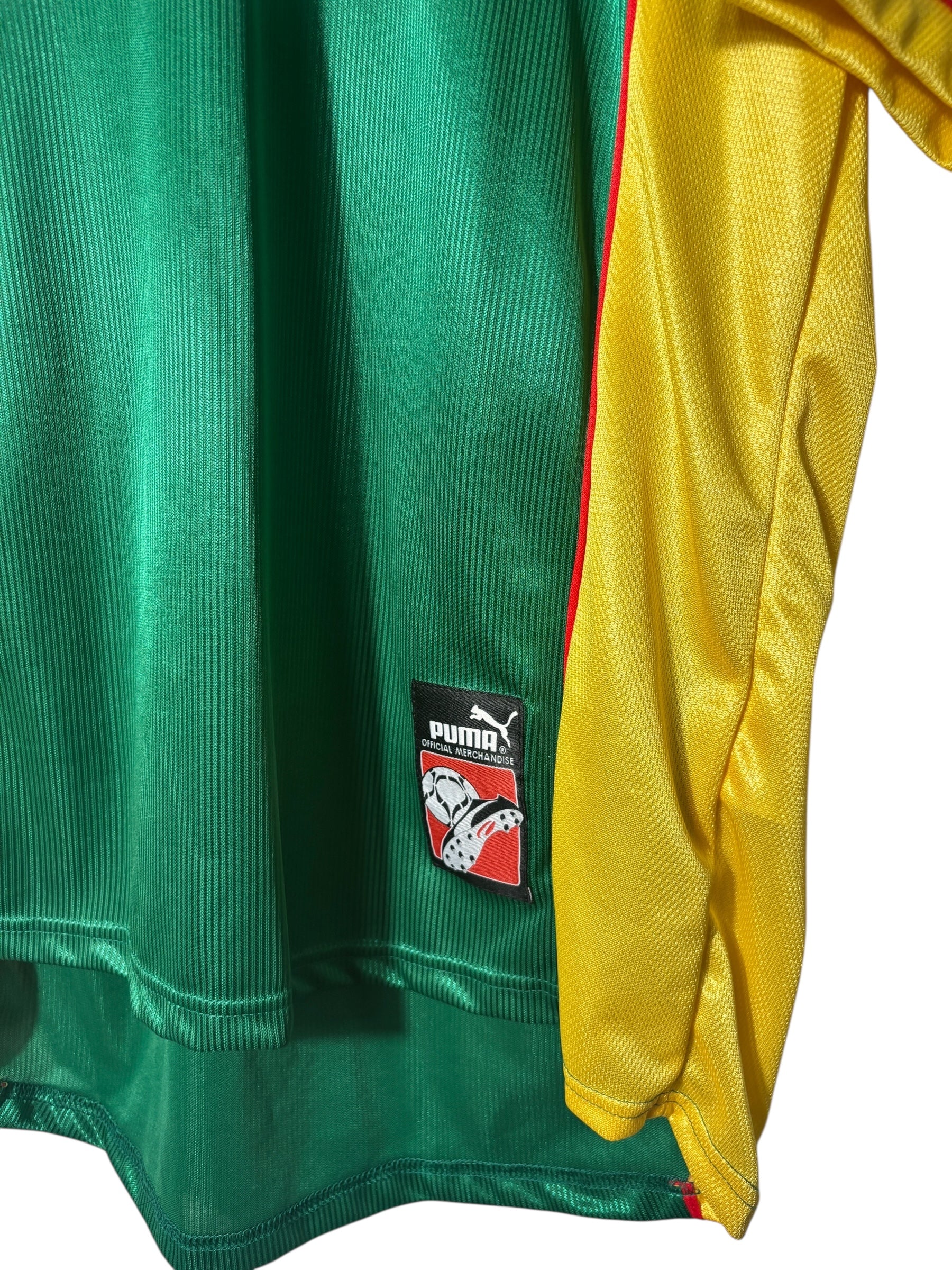 Kamerun Heim Trikot 1998 - L
