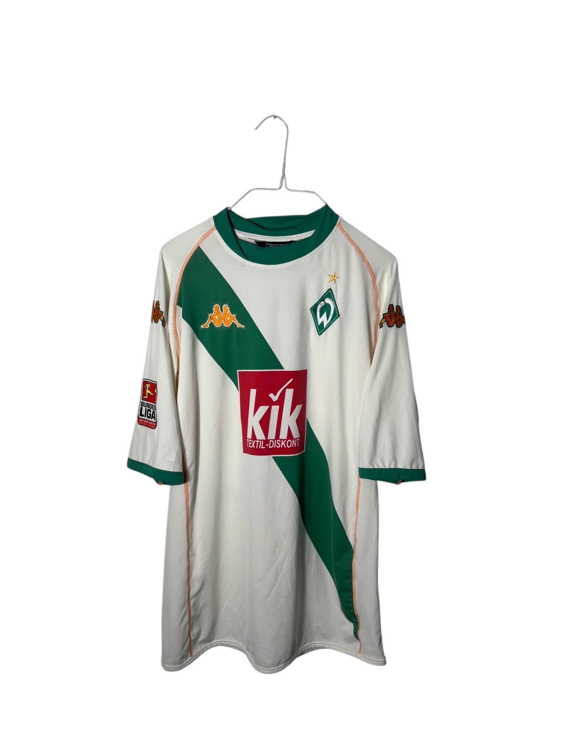 Werder Bremen Auswärts Trikot 2004/05 “Fahrenhorst” - XL