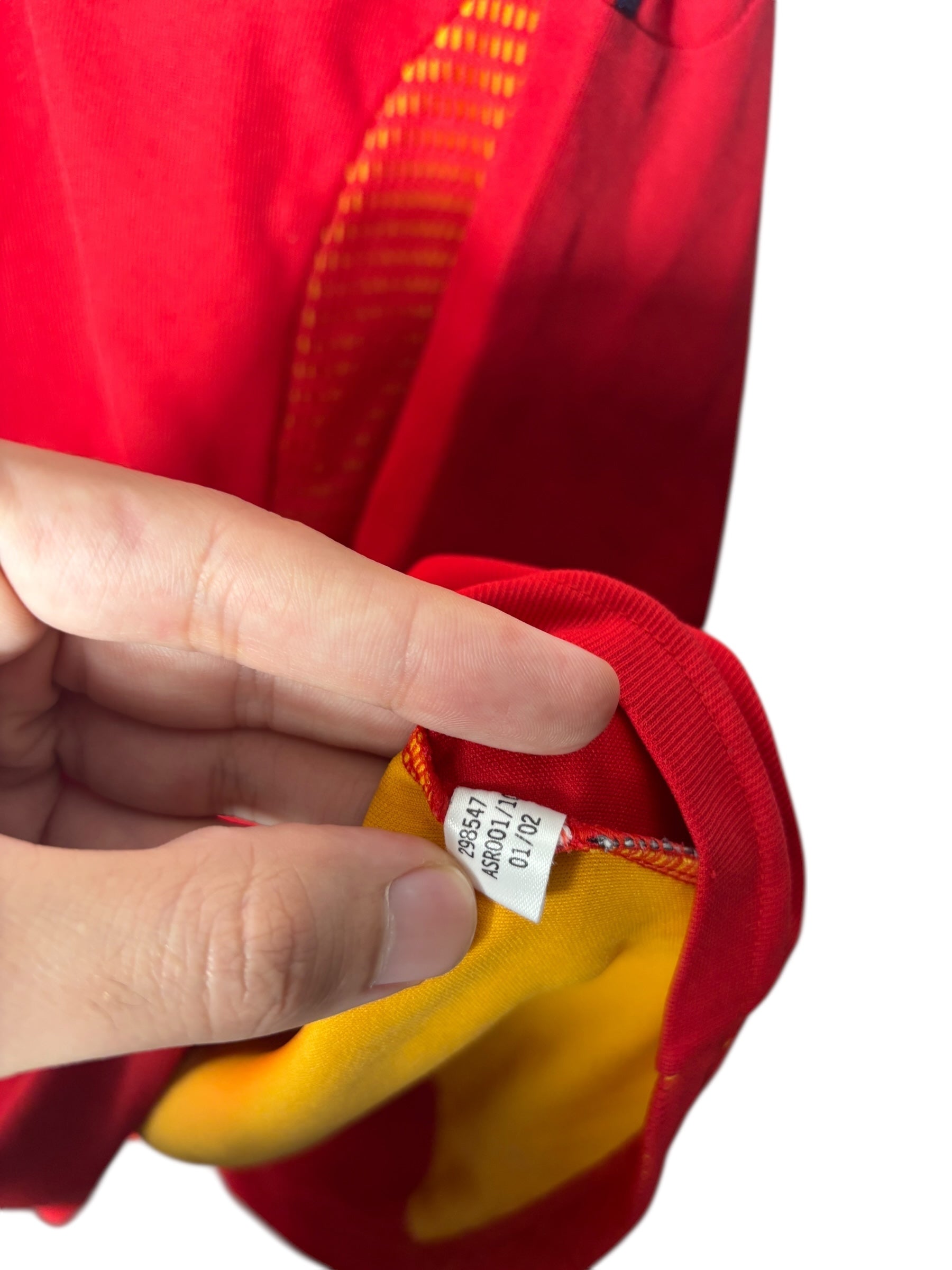 Spanien Heim Trikot 2002 - XL