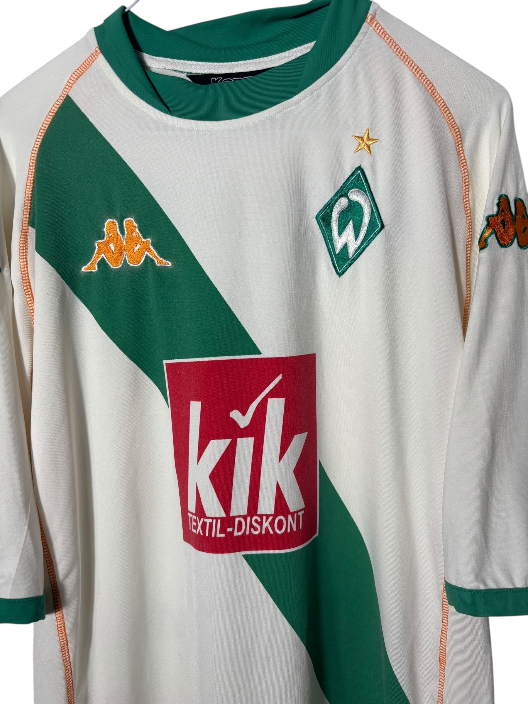 Werder Bremen Auswärts Trikot 2004/05 “Fahrenhorst” - XL