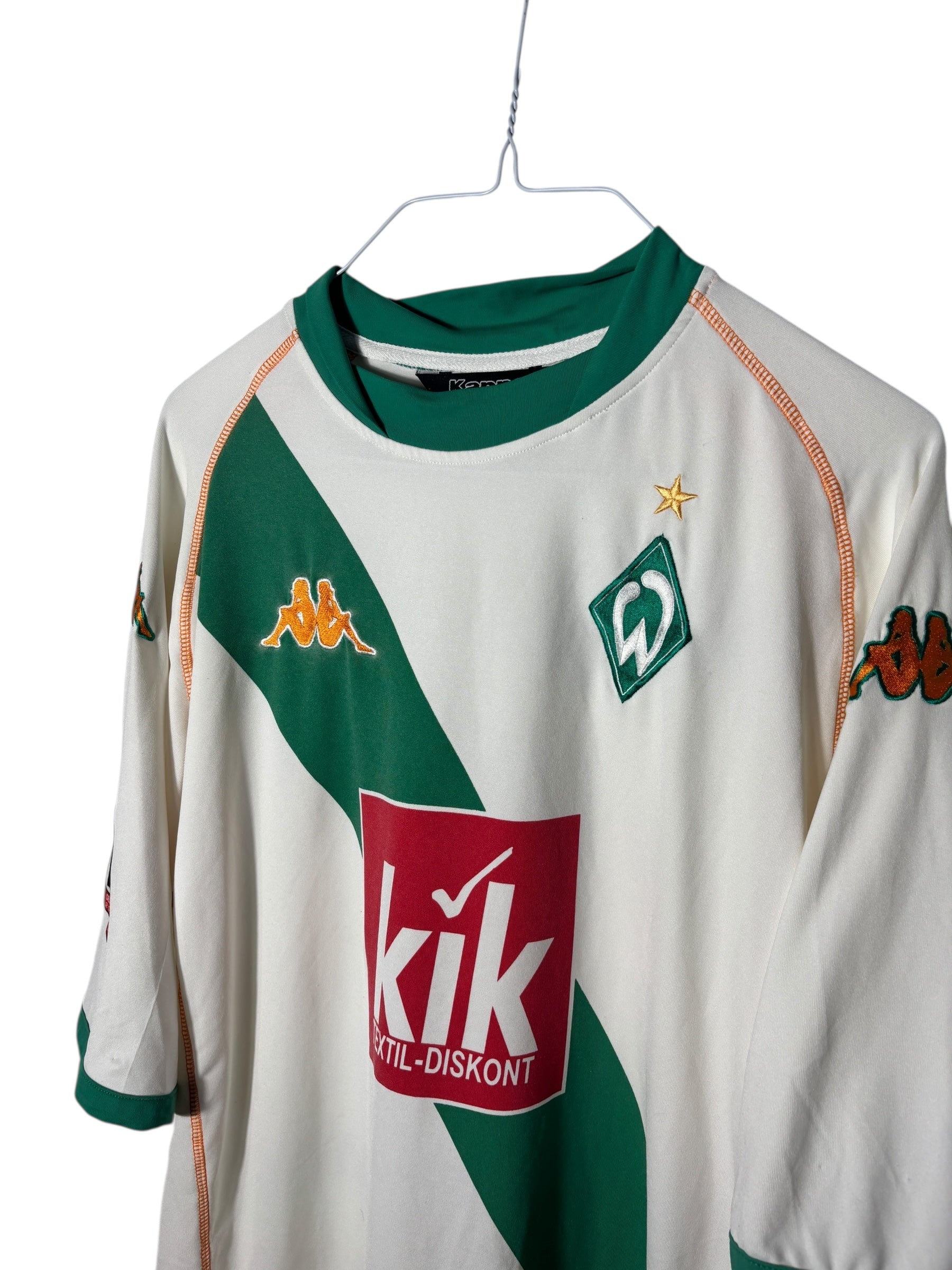 Werder Bremen Auswärts Trikot 2004/05 “Fahrenhorst” - XL