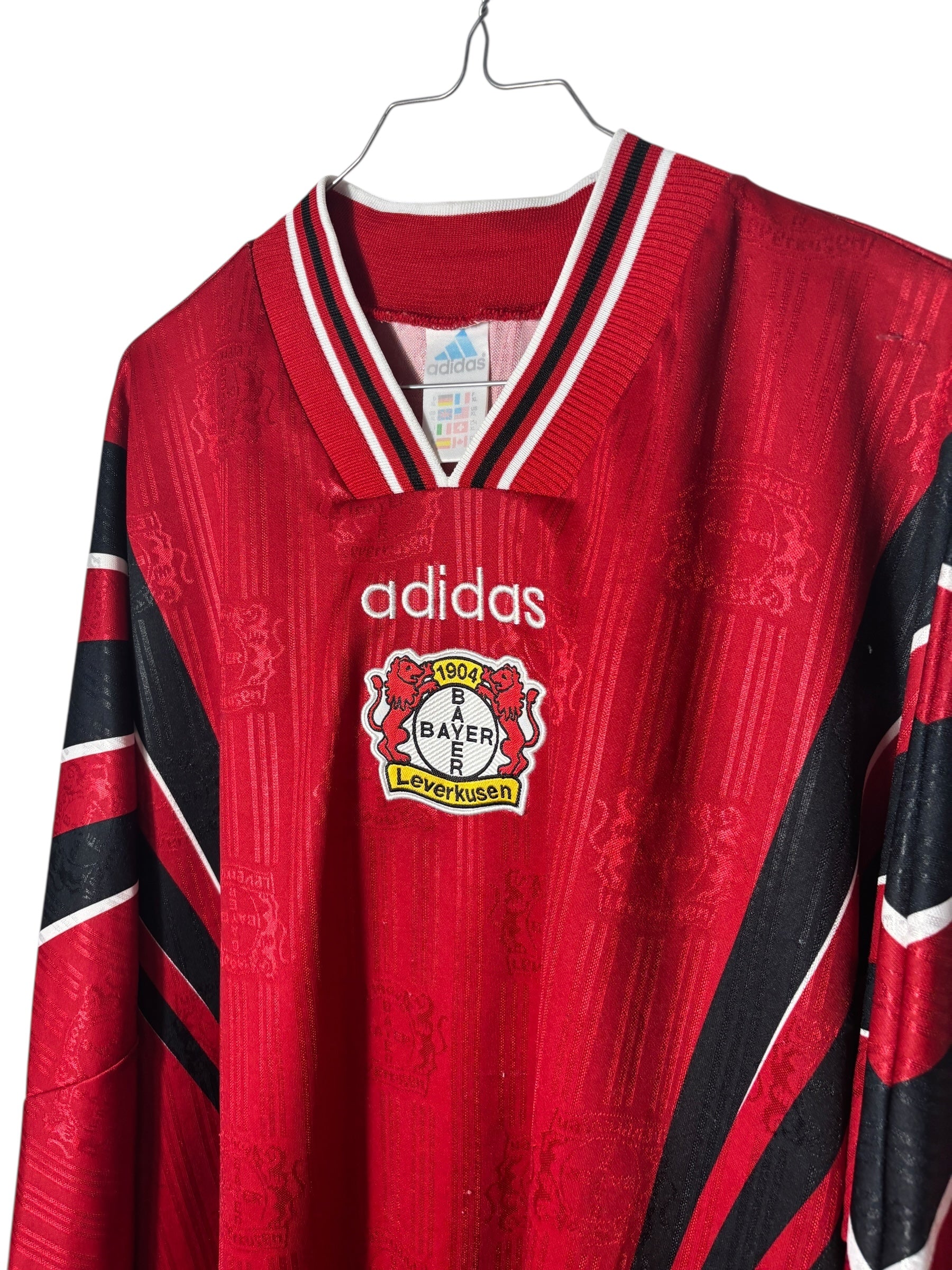 Bayer Leverkusen Heim Trikot 1996/97 - XL