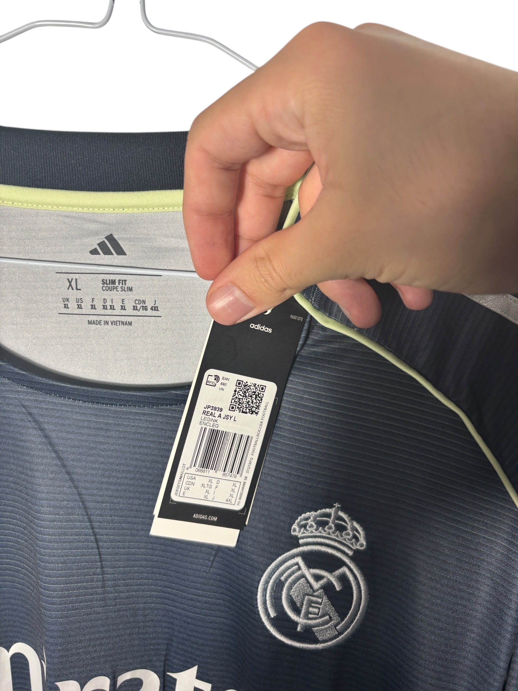 Real Madrid Auswärts Trikot 2025/26 - XL