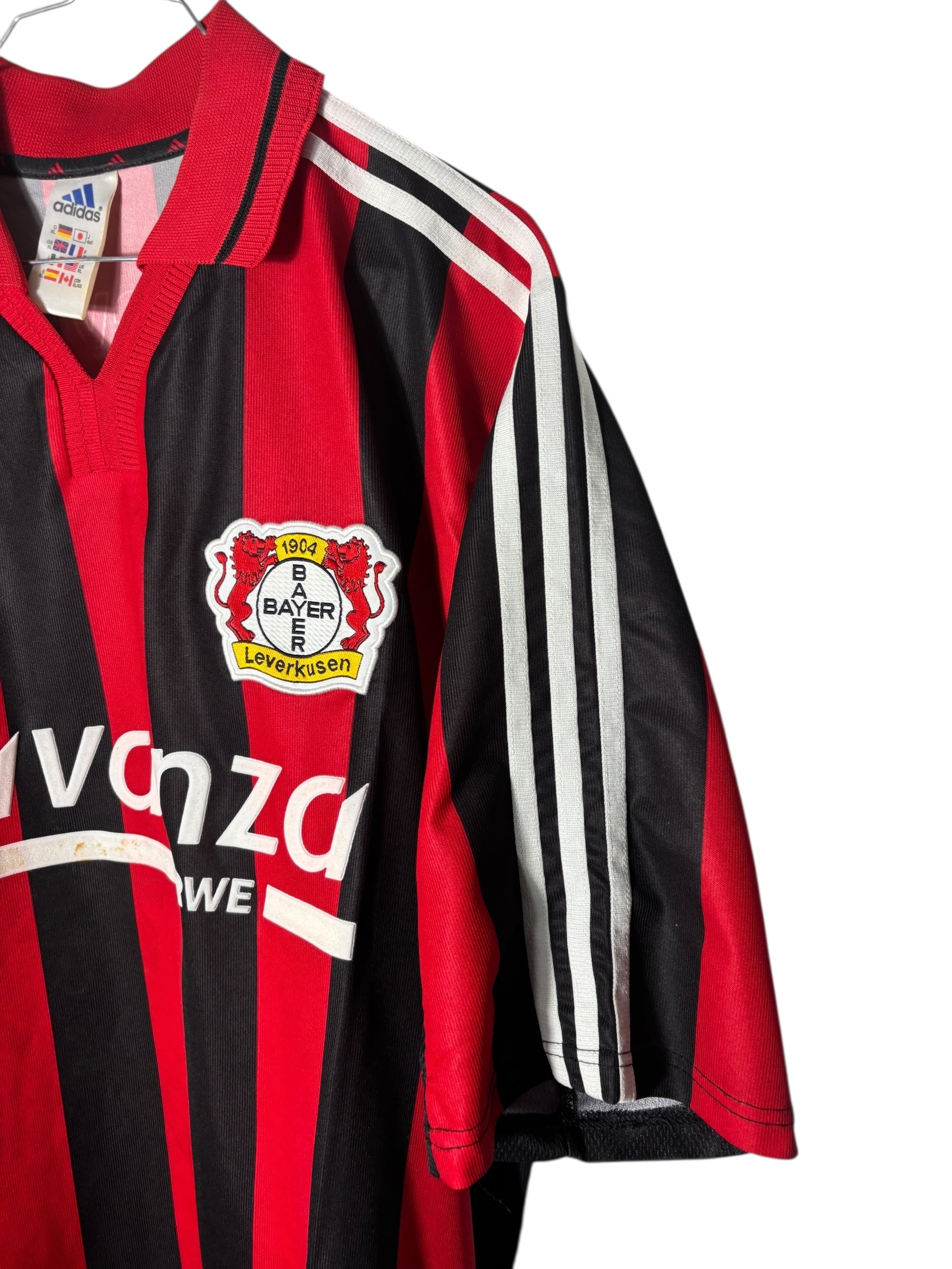 Bayer Leverkusen Heim Trikot 2000/01 - XL
