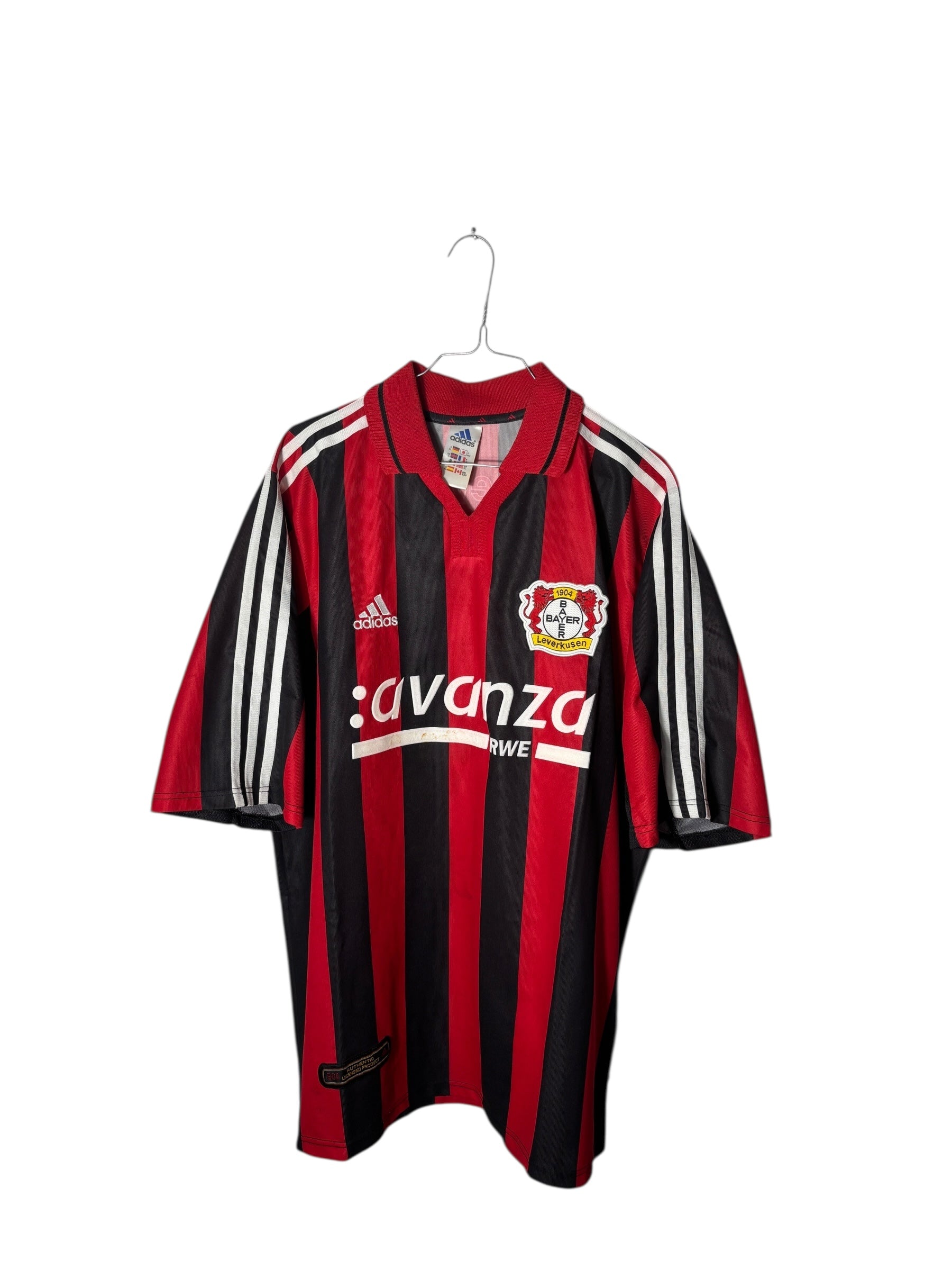 Bayer Leverkusen Heim Trikot 2000/01 - XL