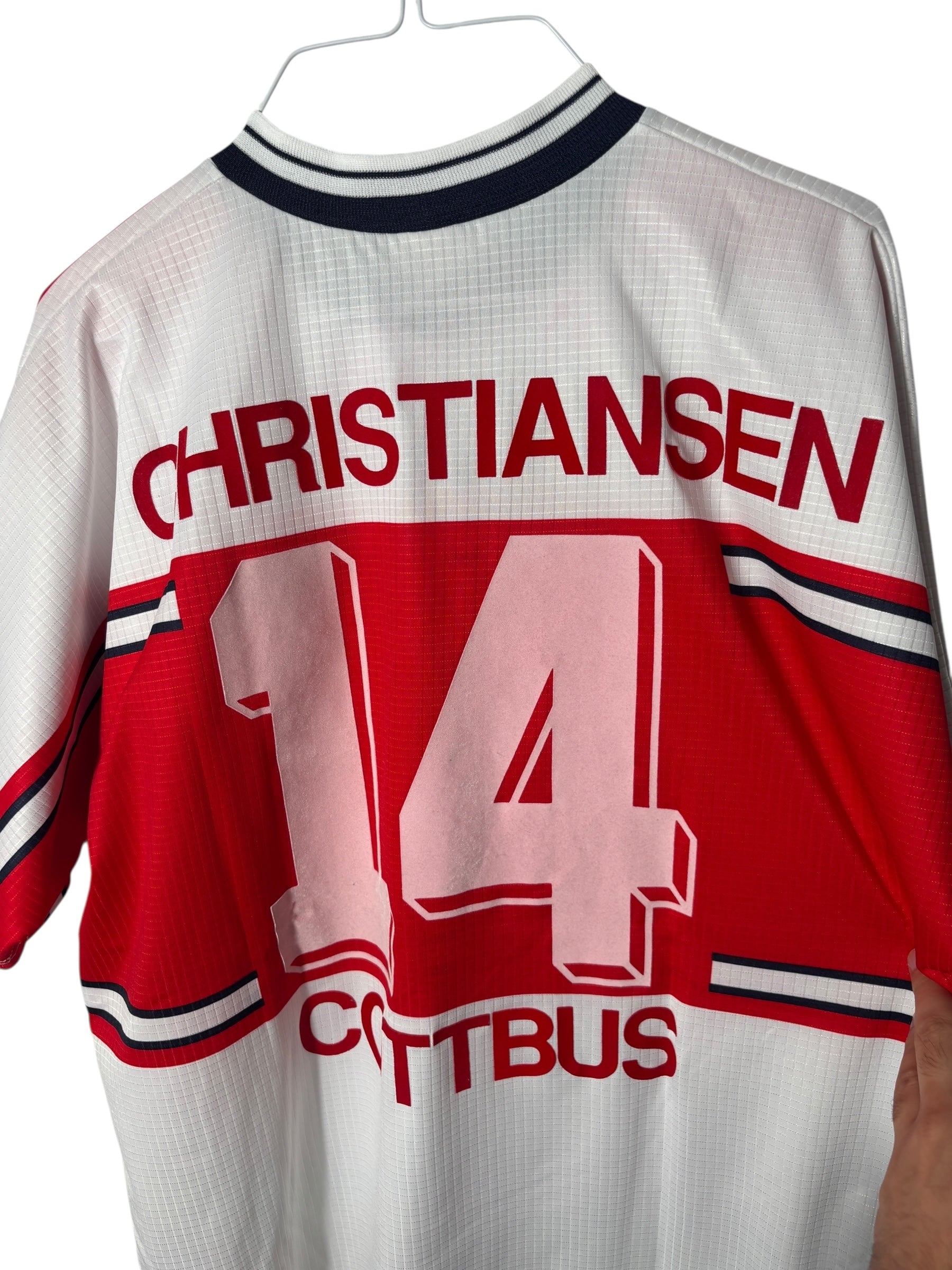 Energie Cottbus Auswärts Trikot 1999/00 “Christiansen” - XL