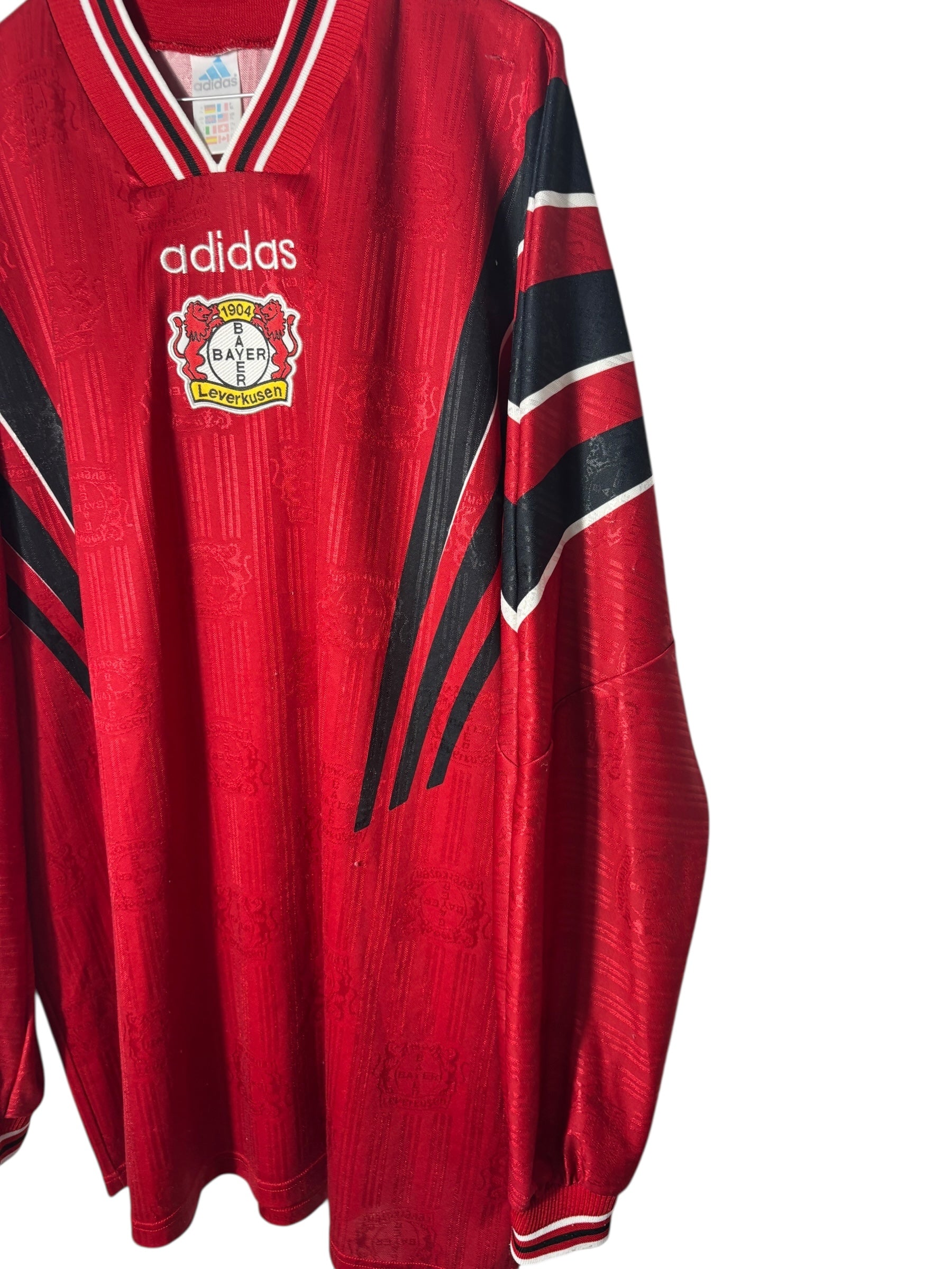 Bayer Leverkusen Heim Trikot 1996/97 - XL