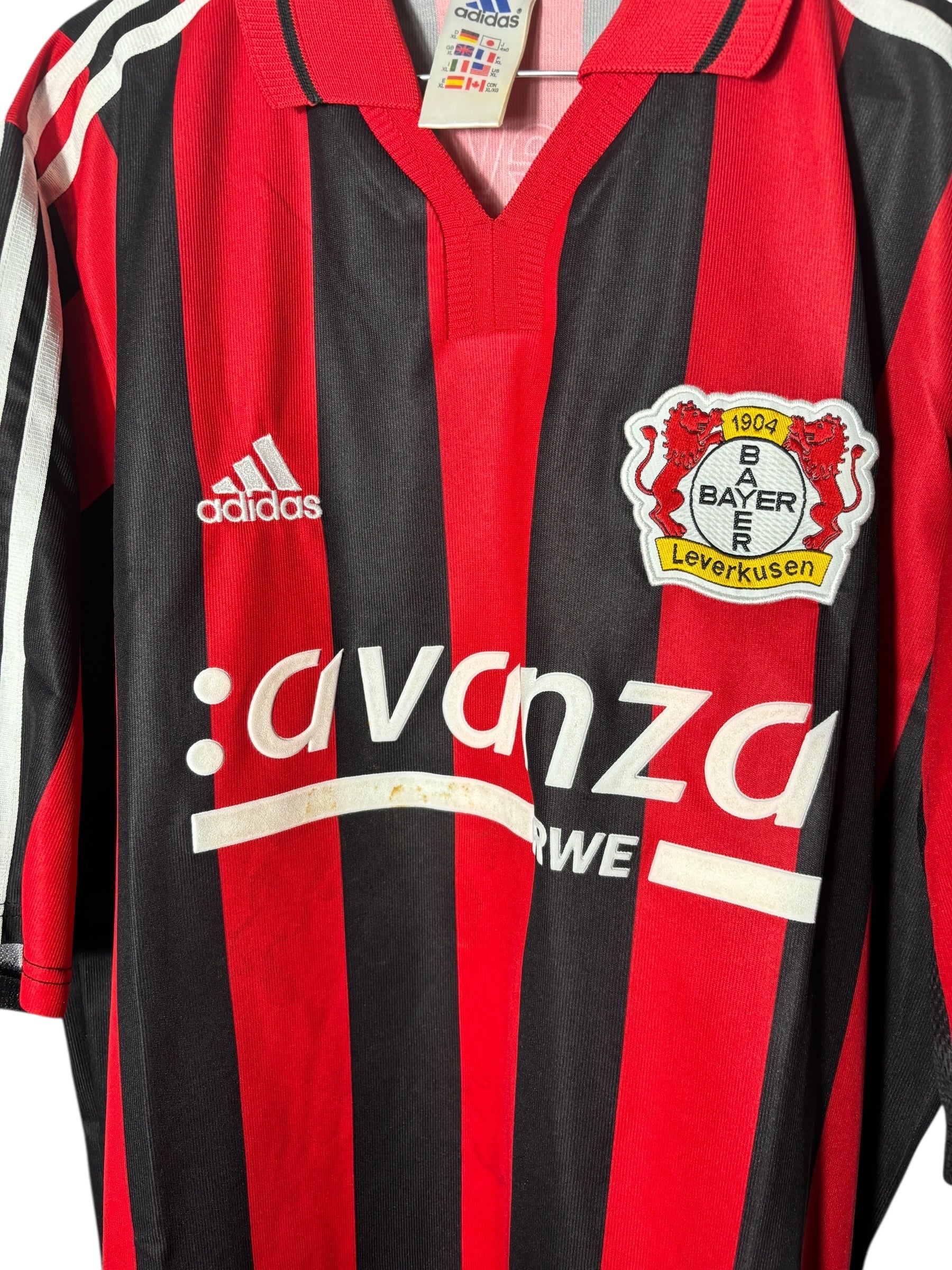 Bayer Leverkusen Heim Trikot 2000/01 - XL