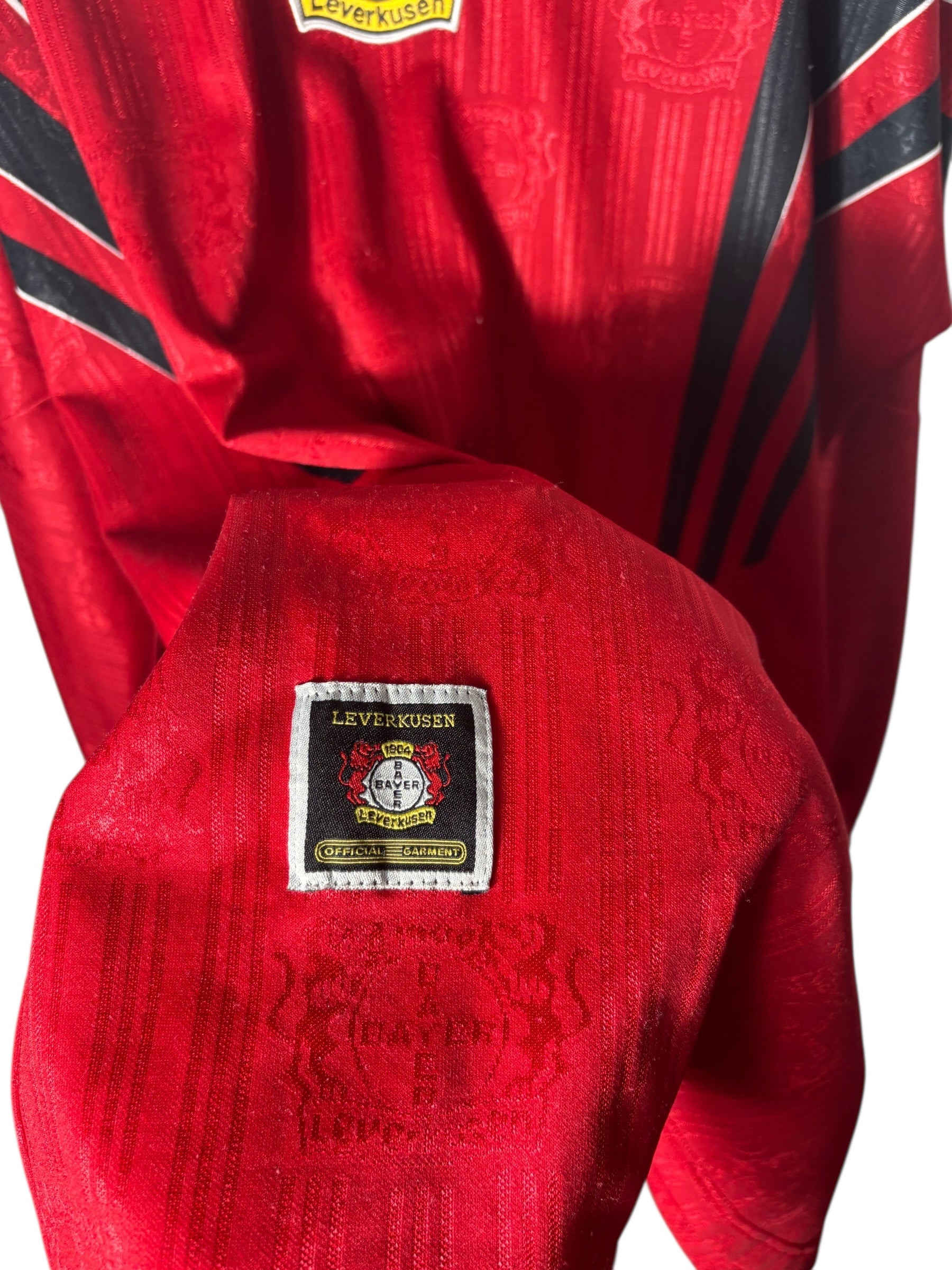 Bayer Leverkusen Heim Trikot 1996/97 - XL