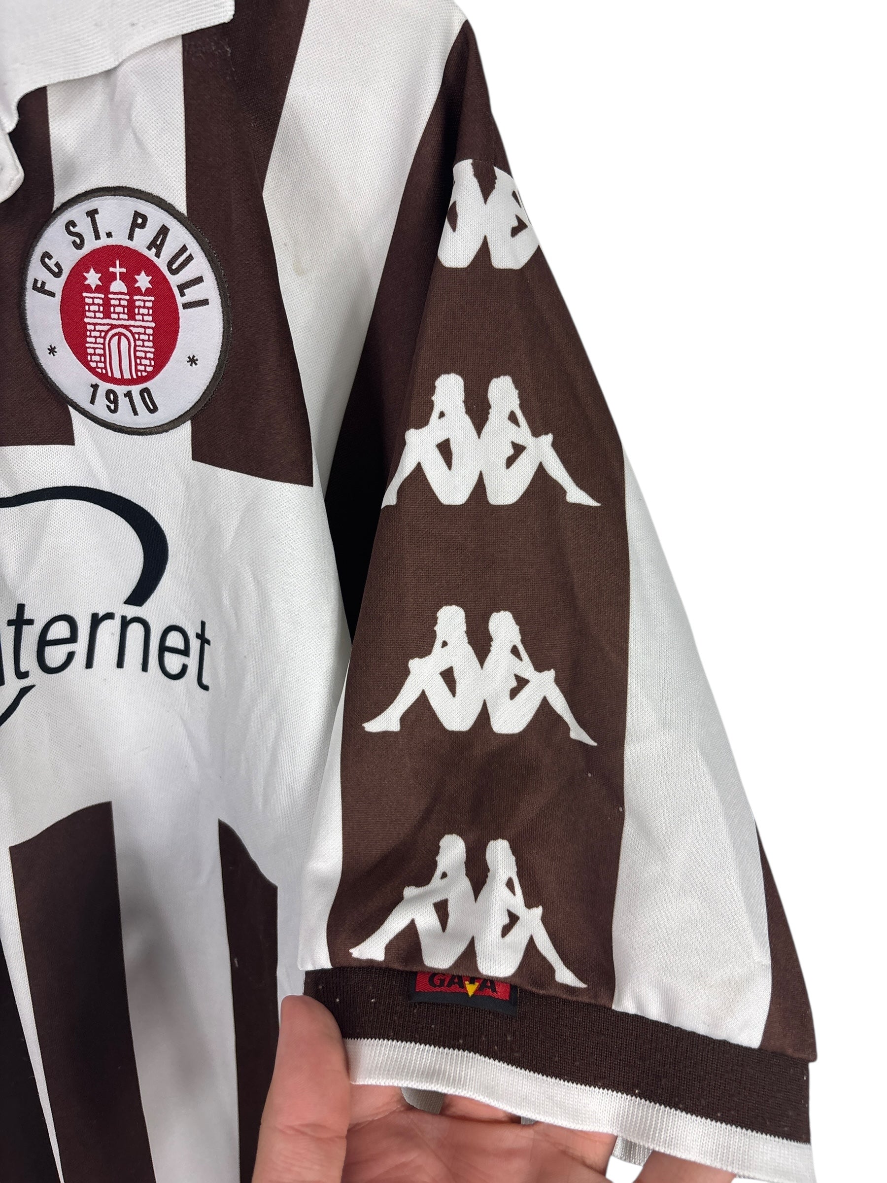 1. FC St. Pauli Heimtrikot 2000/01 "Klasnic" - XL