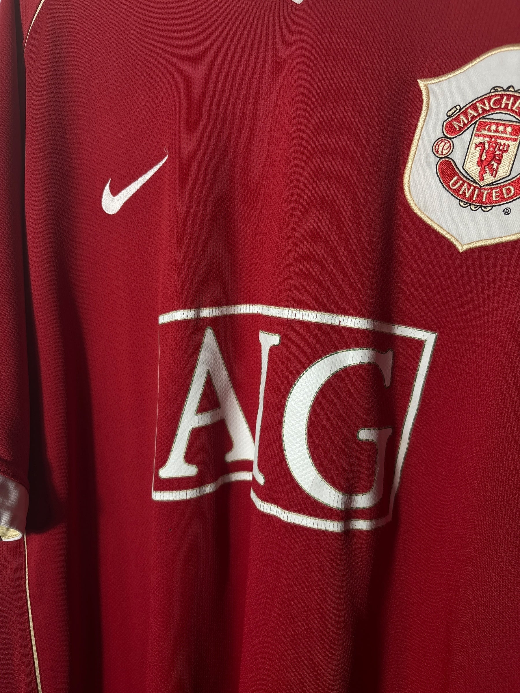 Manchester United Heim Trikot 2006/07 - XL