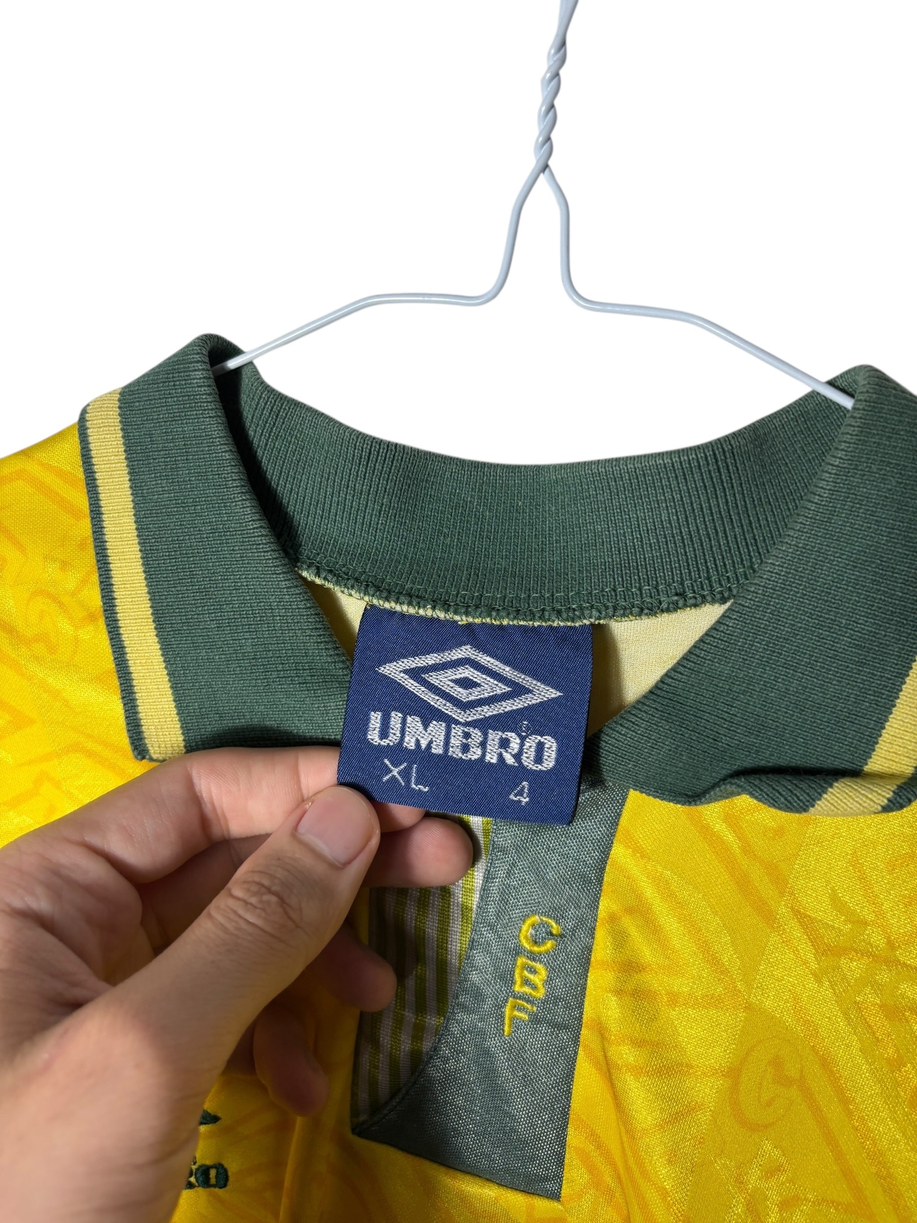 Brasilien Heim Trikot 1991/93 - XL