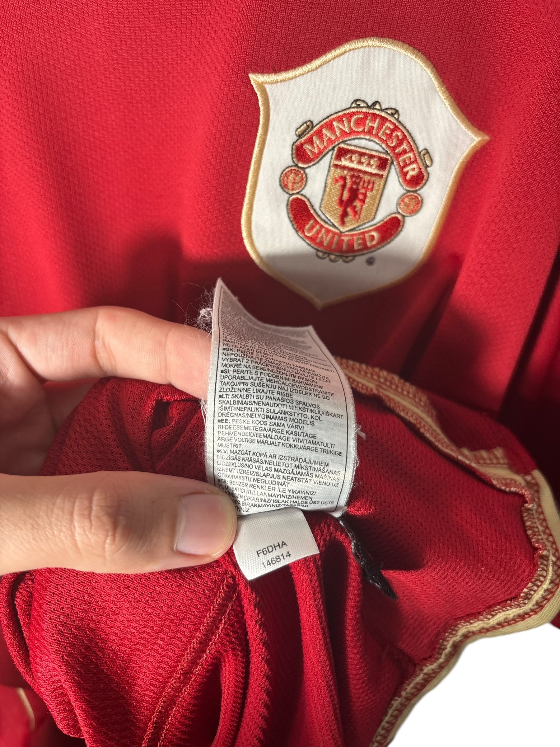 Manchester United Heim Trikot 2006/07 - XL