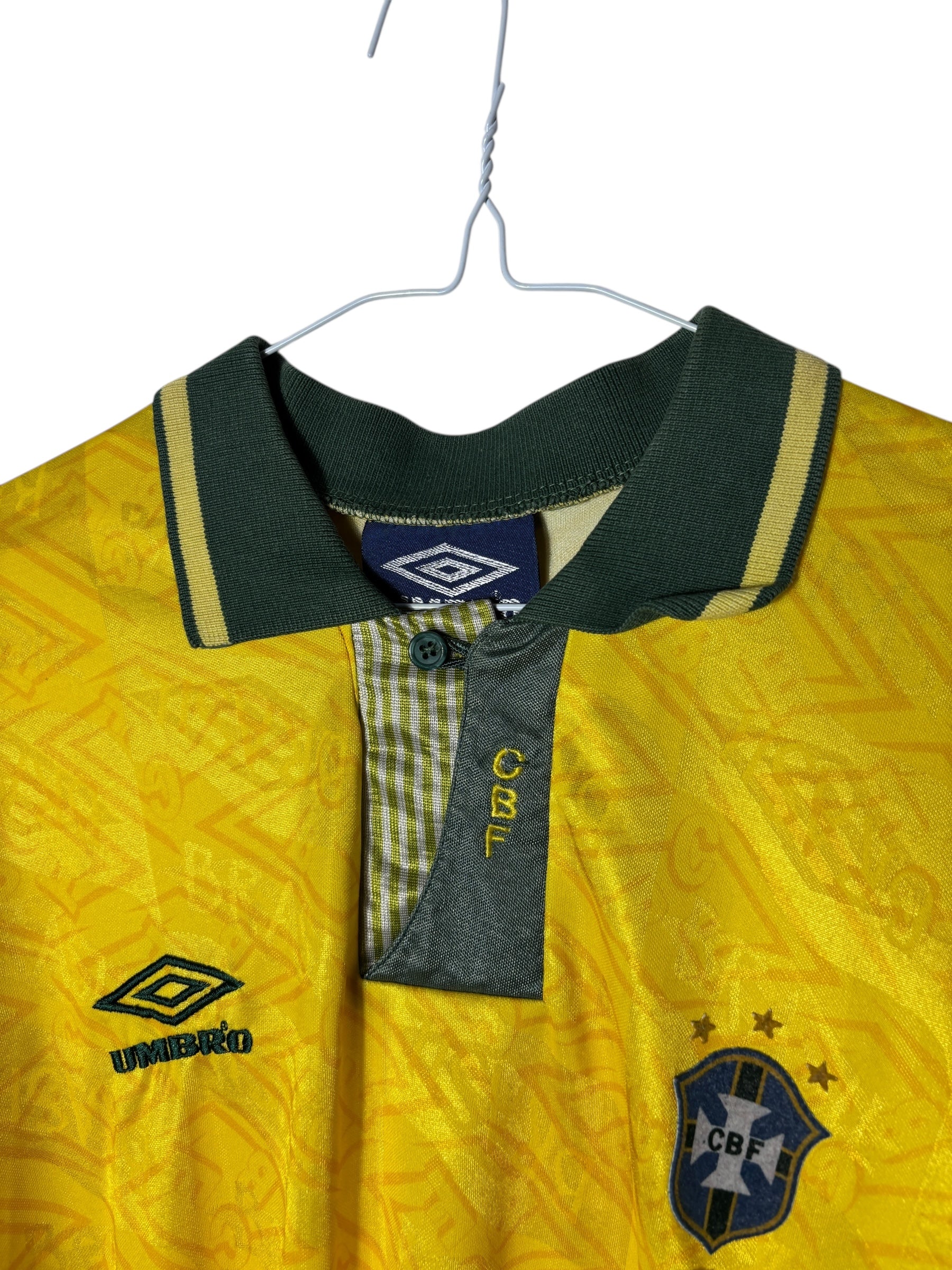 Brasilien Heim Trikot 1991/93 - XL