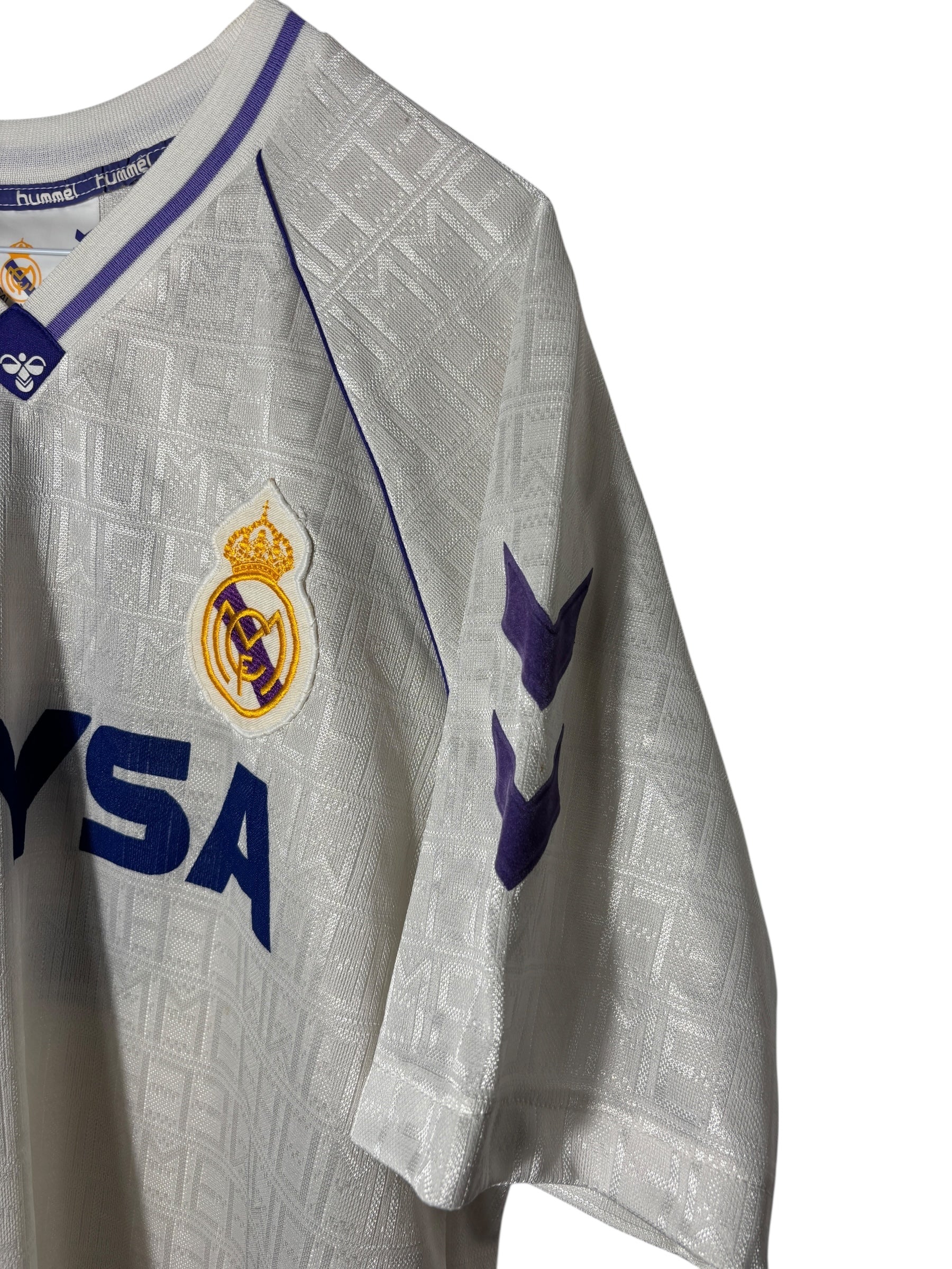 Real Madrid Heim Trikot 1990/92 "Hugo Sanchez" - L