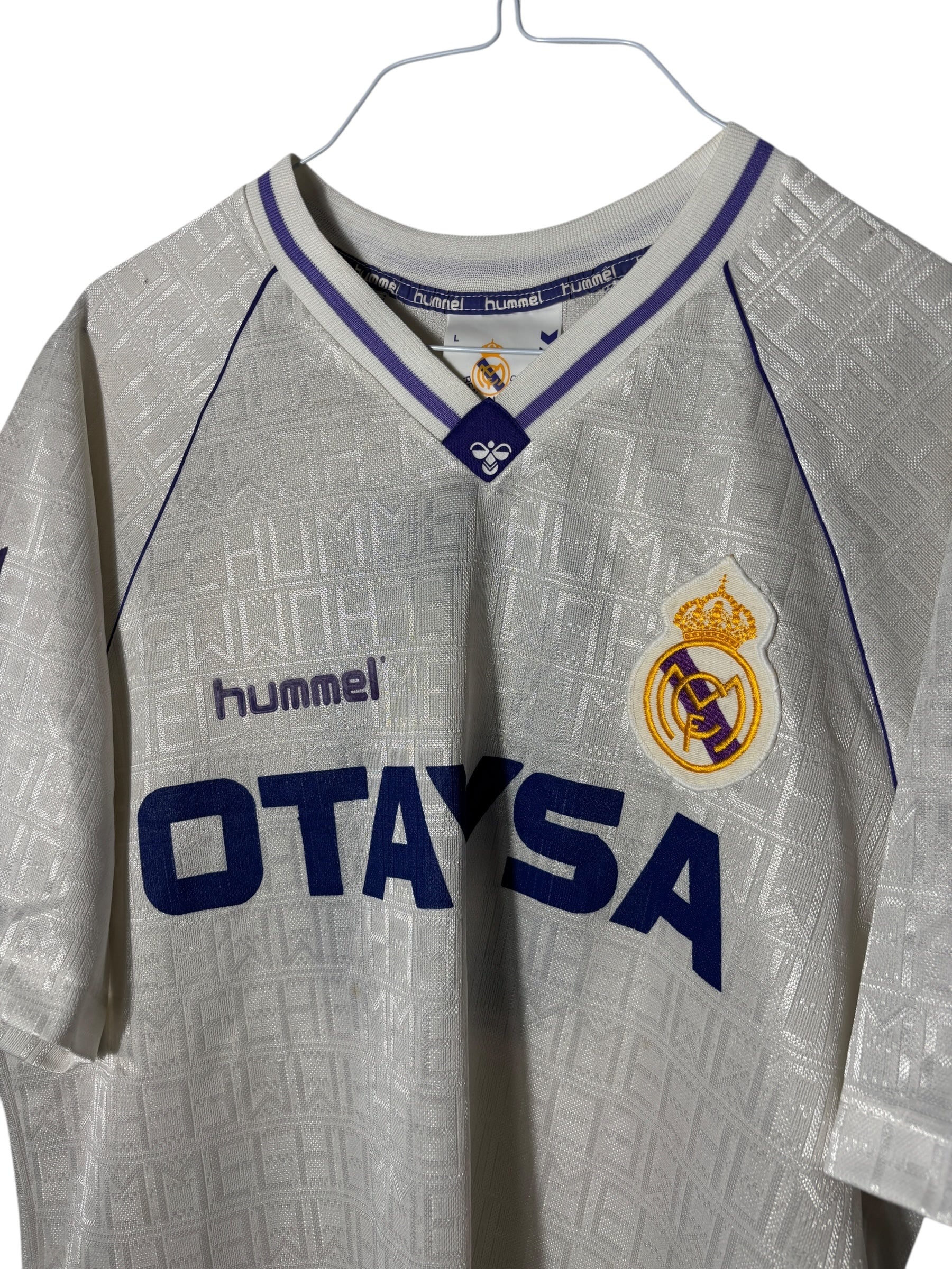 Real Madrid Heim Trikot 1990/92 "Hugo Sanchez" - L