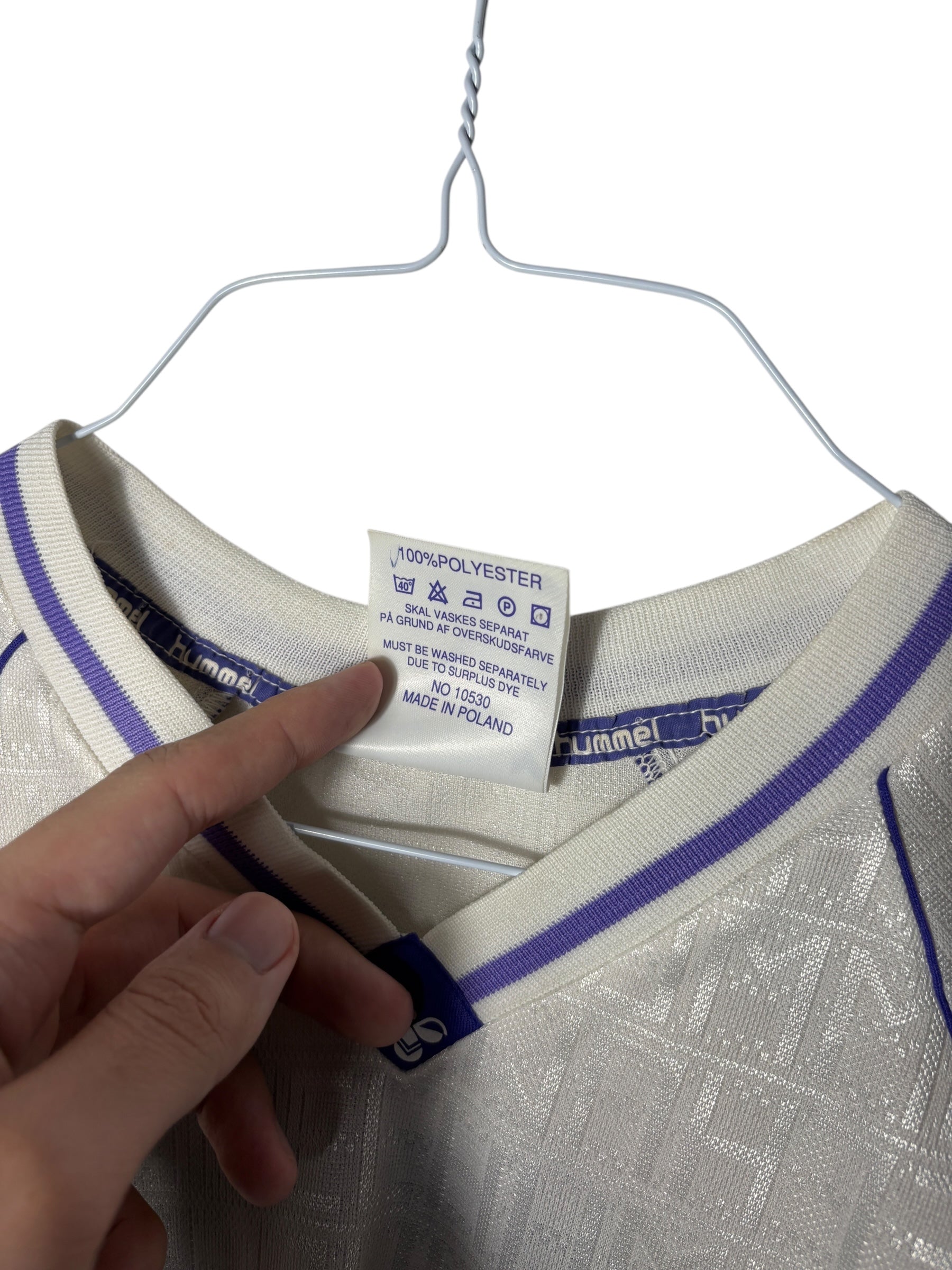 Real Madrid Heim Trikot 1990/92 "Hugo Sanchez" - L